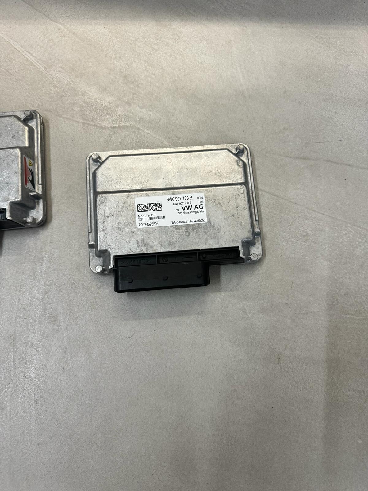 8W0907163B AUDI ALLRADANTRIEB STEUERGERÄT 8W0907163B - 8W0 907 163 B ORIG.NEU ! - Obrázek 5