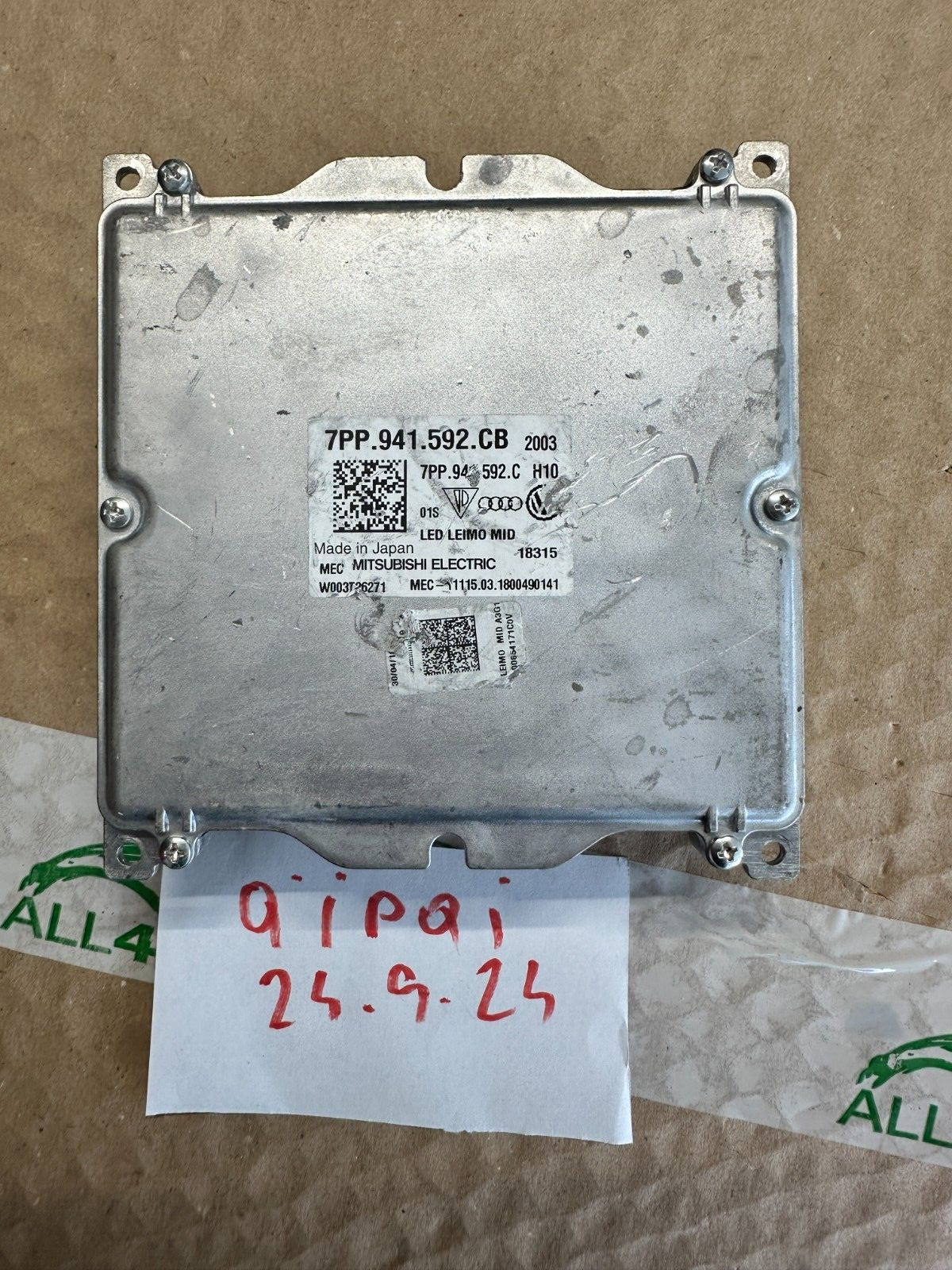 AUDI A3 A5 Q5 Q7... SCHEINWERFER STEUERGERÄT 7PP941592CB - DEMONT VOM TEST CAR - Obrázek 14