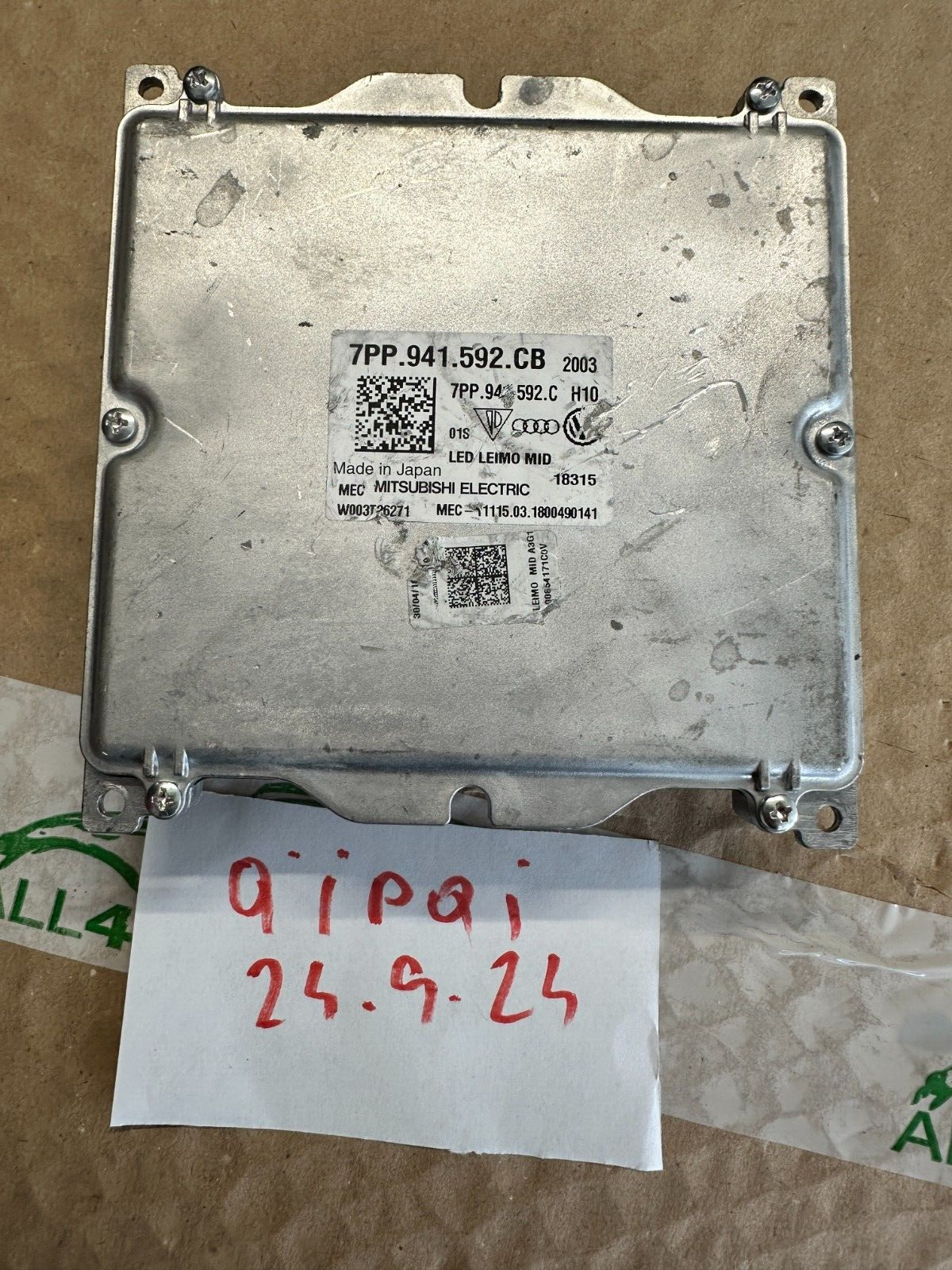 AUDI A3 A5 Q5 Q7... SCHEINWERFER STEUERGERÄT 7PP941592CB - DEMONT VOM TEST CAR - Obrázek 15