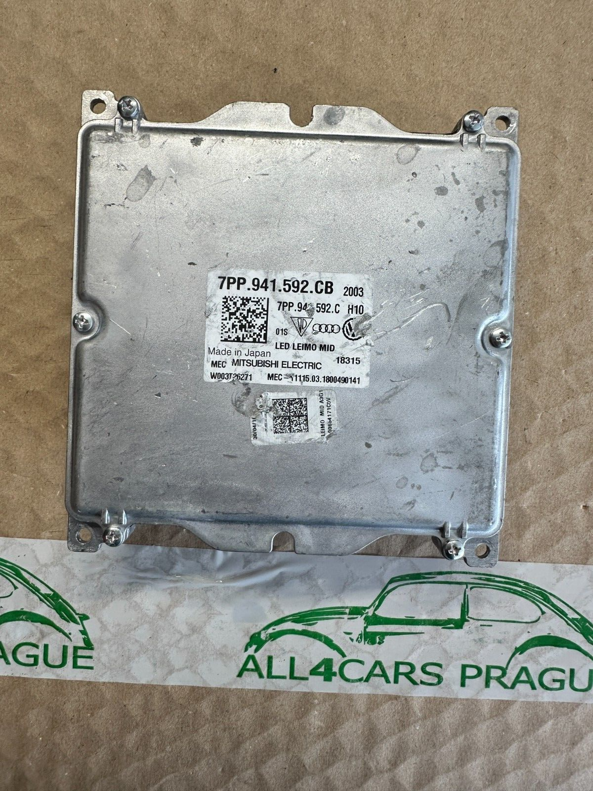 AUDI A3 A5 Q5 Q7... SCHEINWERFER STEUERGERÄT 7PP941592CB - DEMONT VOM TEST CAR - Obrázek 7