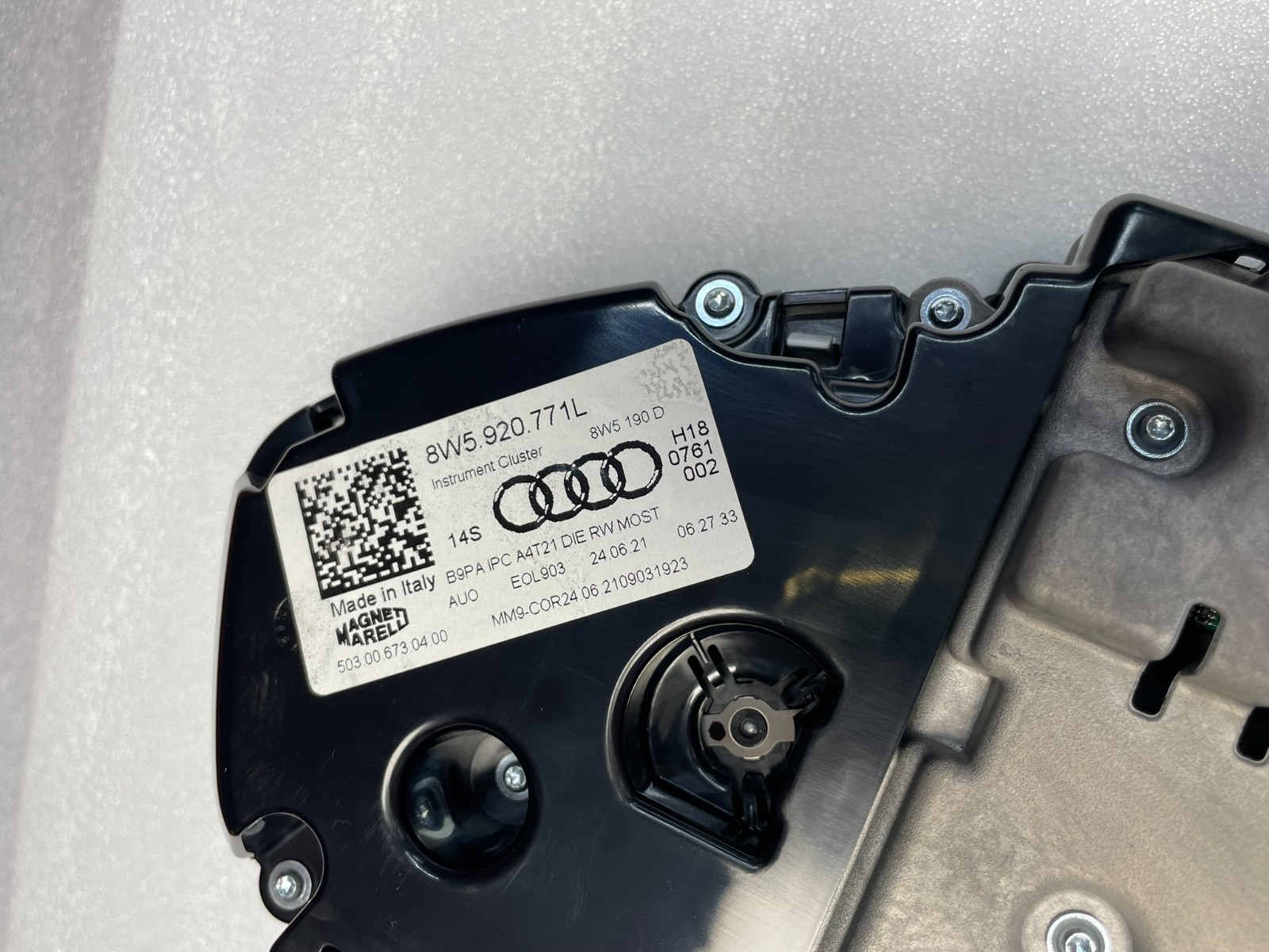 AUDI A4 8W KOMBIINSTRUMENT TACHOMETER 8W5920771L TACHO DIESEL ORIG. NEU 0 KM !!! - Obrázek 3