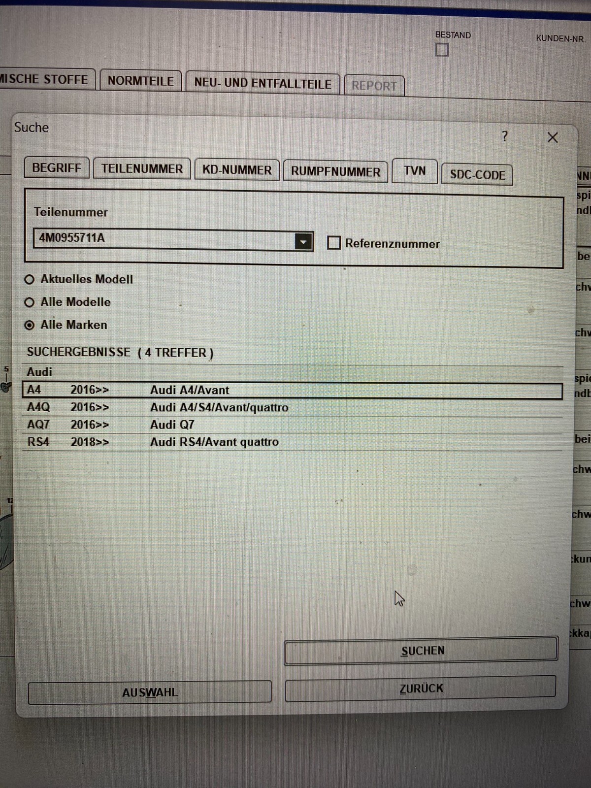 AUDI A4 8W-Q7 4M HECKWISCHER WISCHERMOTOR 4M0955711A ORIG.Fast Neu Teil-Test Car - Obrázek 12