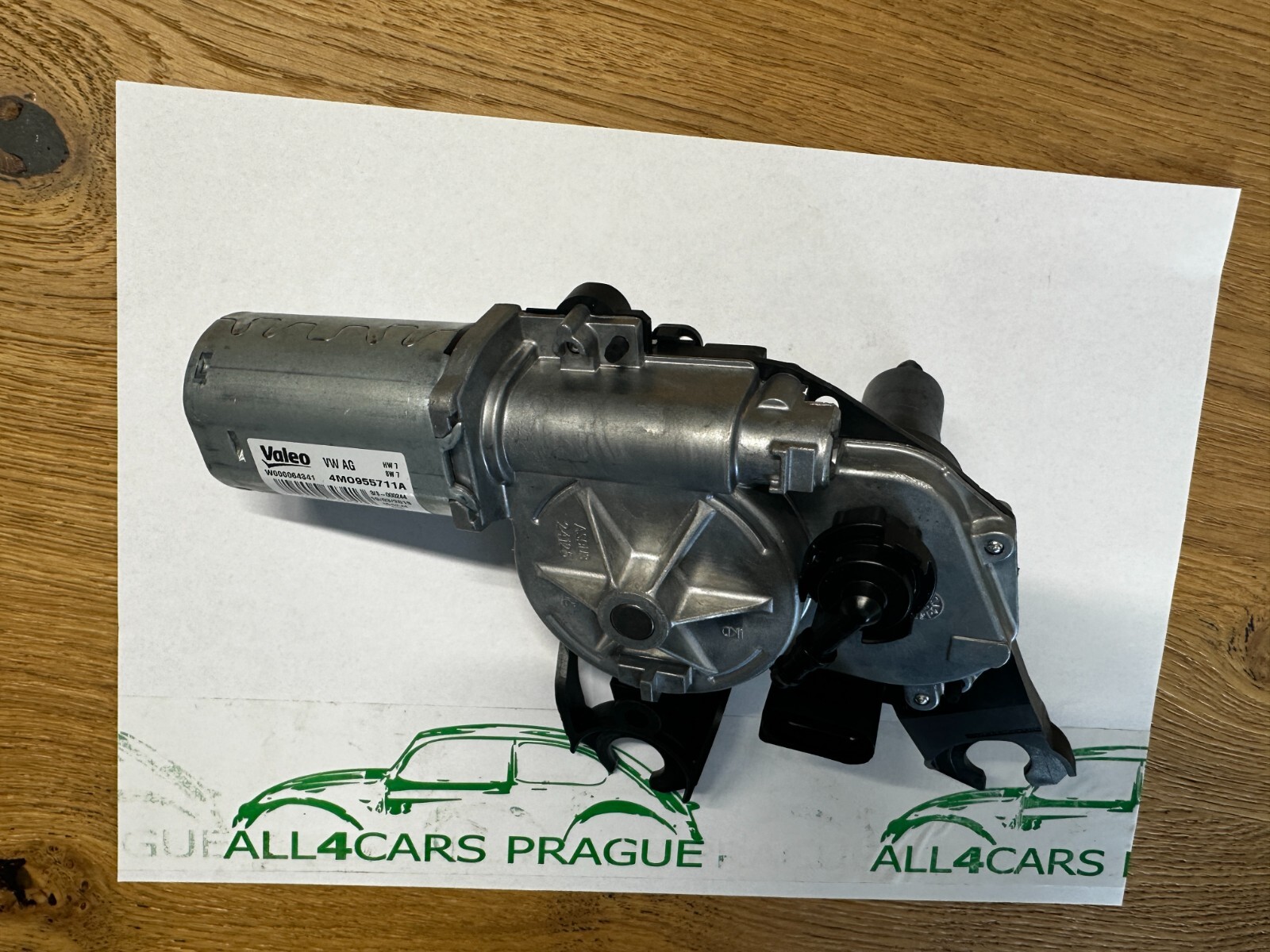 AUDI A4 8W-Q7 4M HECKWISCHER WISCHERMOTOR 4M0955711A ORIG.Fast Neu Teil-Test Car - Obrázek 5