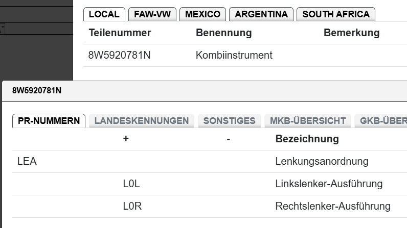 AUDI A4 , AUDI A5 8W TACHO TACHOMETER KOMBIINSTRUMENT 8W5920781N ORIG. NEU 0 KM! - Obrázek 5