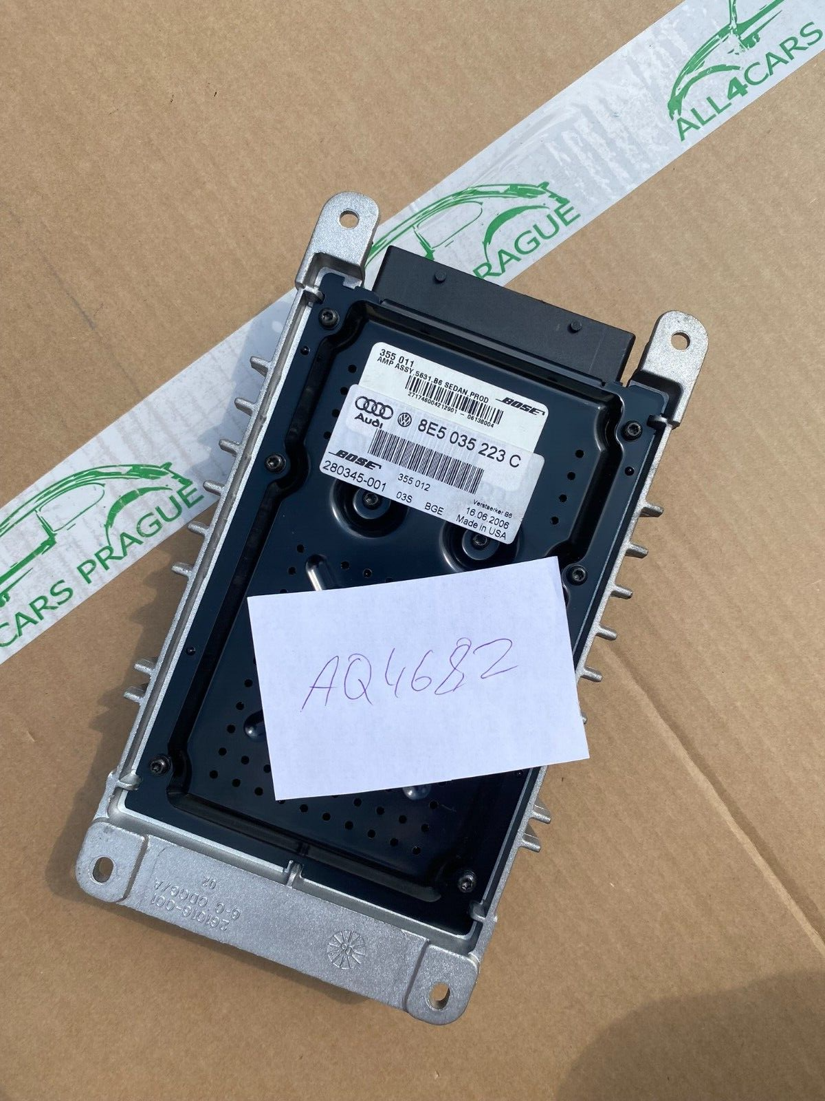 AUDI A4/S4/RS4 BOSE SOUNDSYSTEM VERSTÄRKER 8E5035223C AMPLIFIER AMP ORIGINAL - Obrázek 11