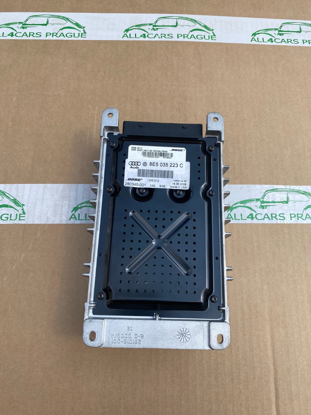 AUDI A4/S4/RS4 BOSE SOUNDSYSTEM VERSTÄRKER 8E5035223C AMPLIFIER AMP ORIGINAL - Obrázek 13