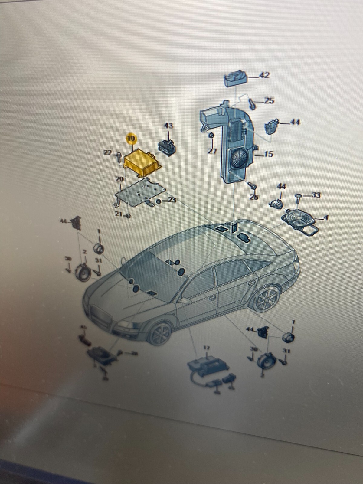 AUDI A4/S4/RS4 BOSE SOUNDSYSTEM VERSTÄRKER 8E5035223C AMPLIFIER AMP ORIGINAL - Obrázek 17