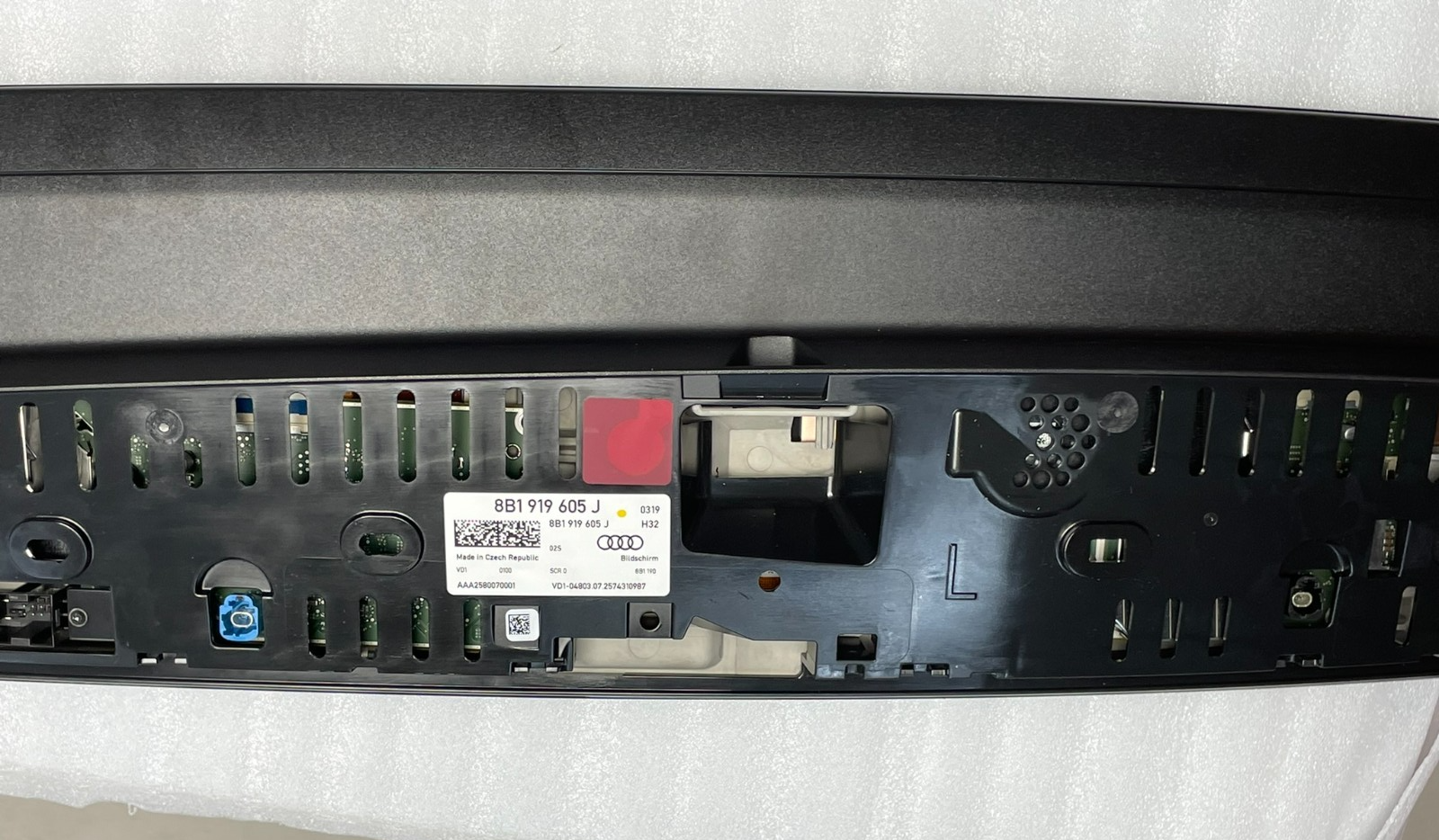 AUDI A5/Q5/A6/Q6 E-TRON TACHOMETER ANZEIGEEINHEIT LCD MMI 8B1919605J ORIG. NEU! - Obrázek 8