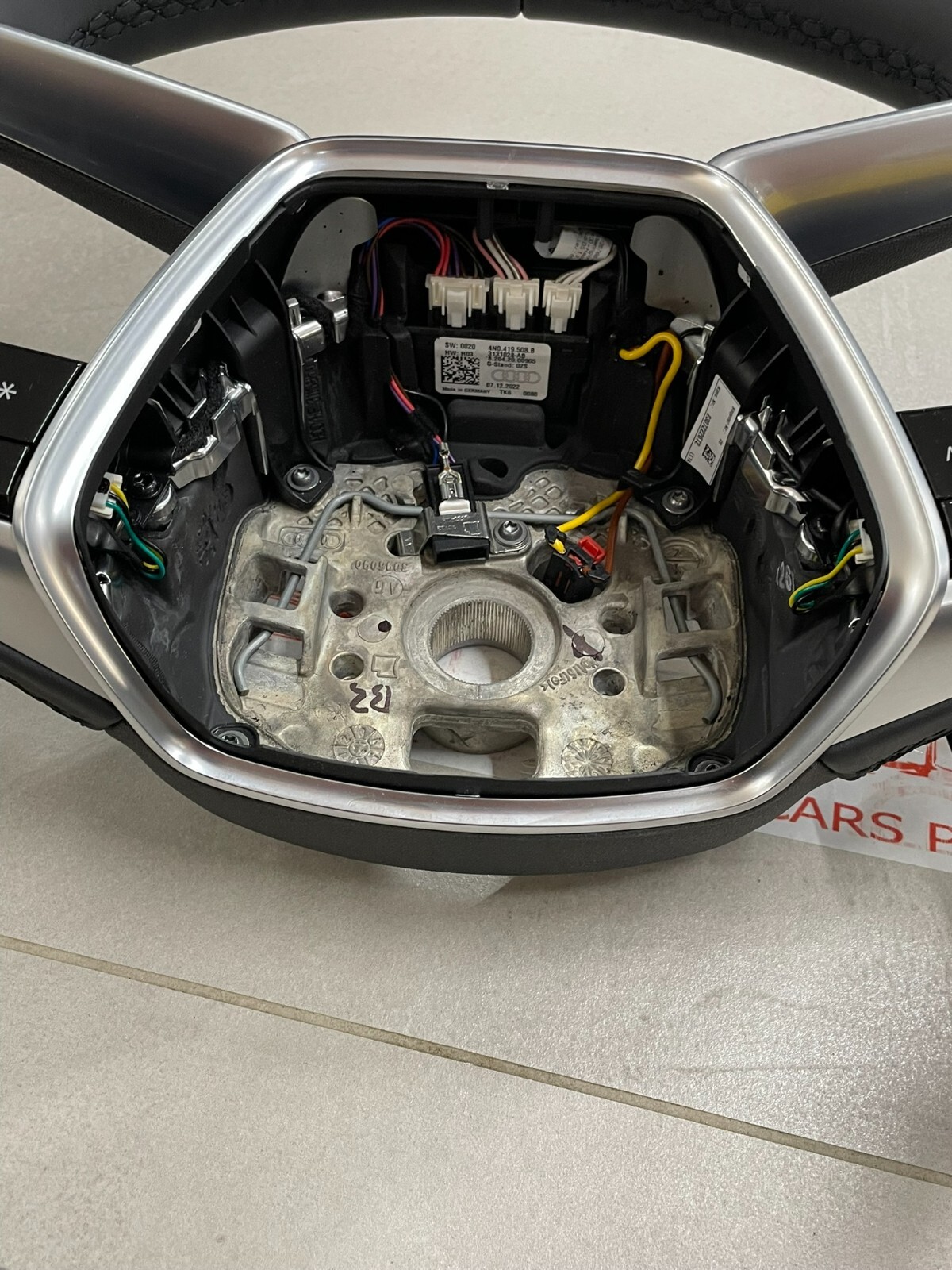 AUDI A6 A7 A8 E-TRON MULTIFUNKTIONS LENKRAD BEHEIZBAR MIT PADELS 4KE419091D NEU - Obrázek 11