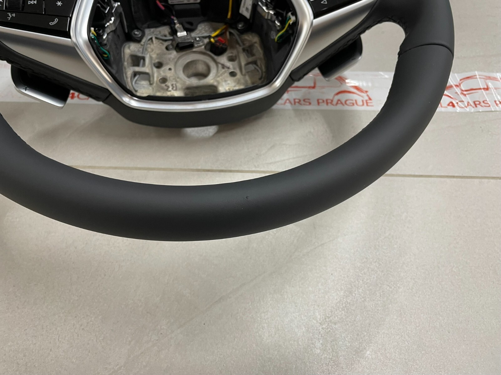 AUDI A6 A7 A8 E-TRON MULTIFUNKTIONS LENKRAD BEHEIZBAR MIT PADELS 4KE419091D NEU - Obrázek 17