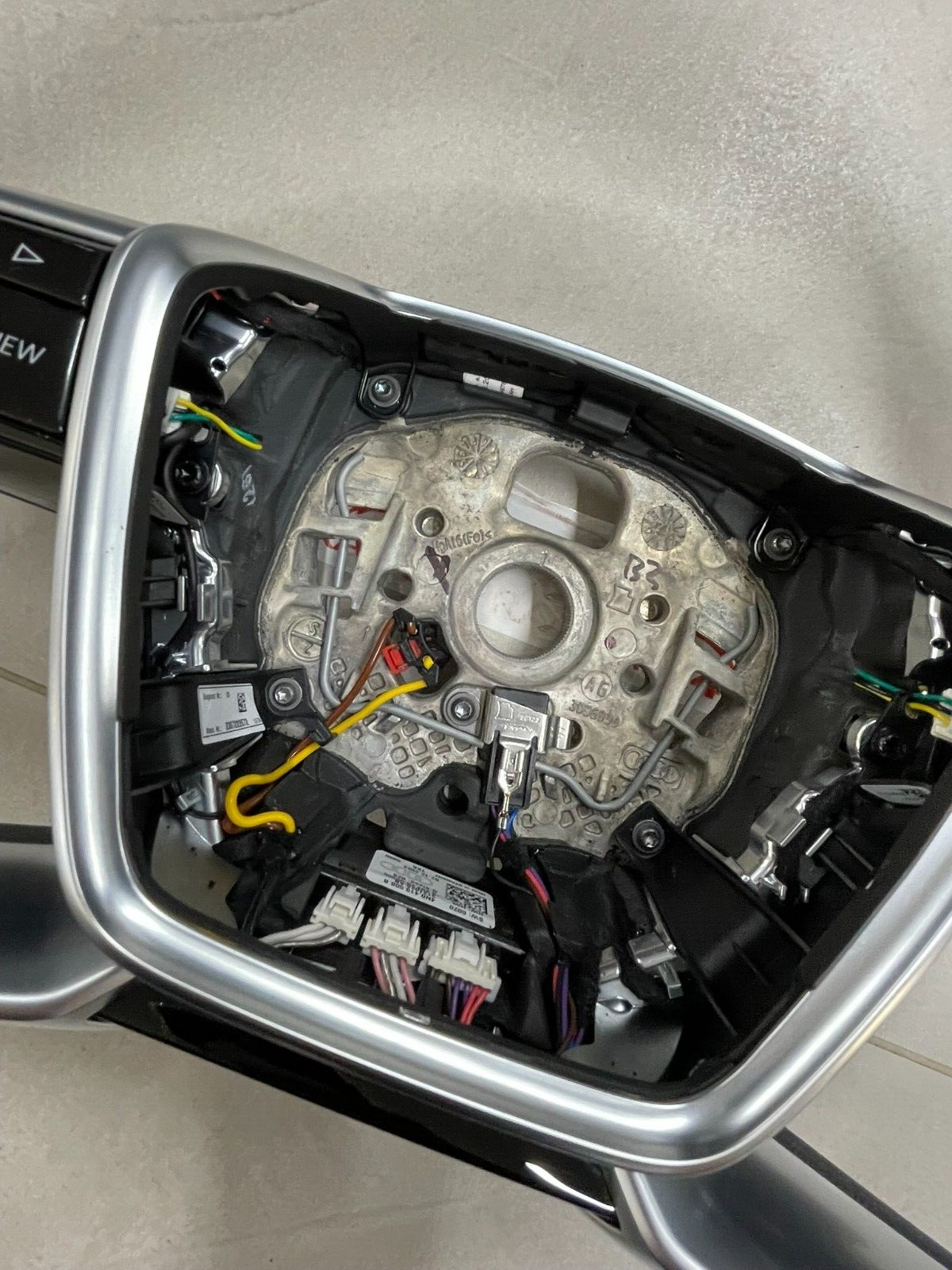 AUDI A6 A7 A8 E-TRON MULTIFUNKTIONS LENKRAD BEHEIZBAR MIT PADELS 4KE419091D NEU - Obrázek 10