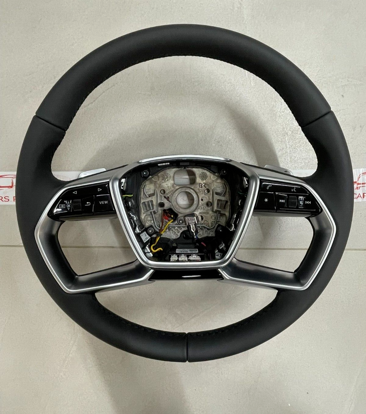 AUDI A6 A7 A8 E-TRON MULTIFUNKTIONS LENKRAD BEHEIZBAR MIT PADELS 4KE419091D NEU