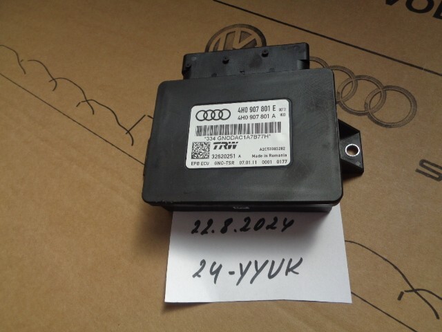 AUDI A6 A7 A8 STEUERGERÄT ELEKTROMECHANISCHE FESTSTELLBREMSE 4H0907801E Fast Neu - Obrázek 11