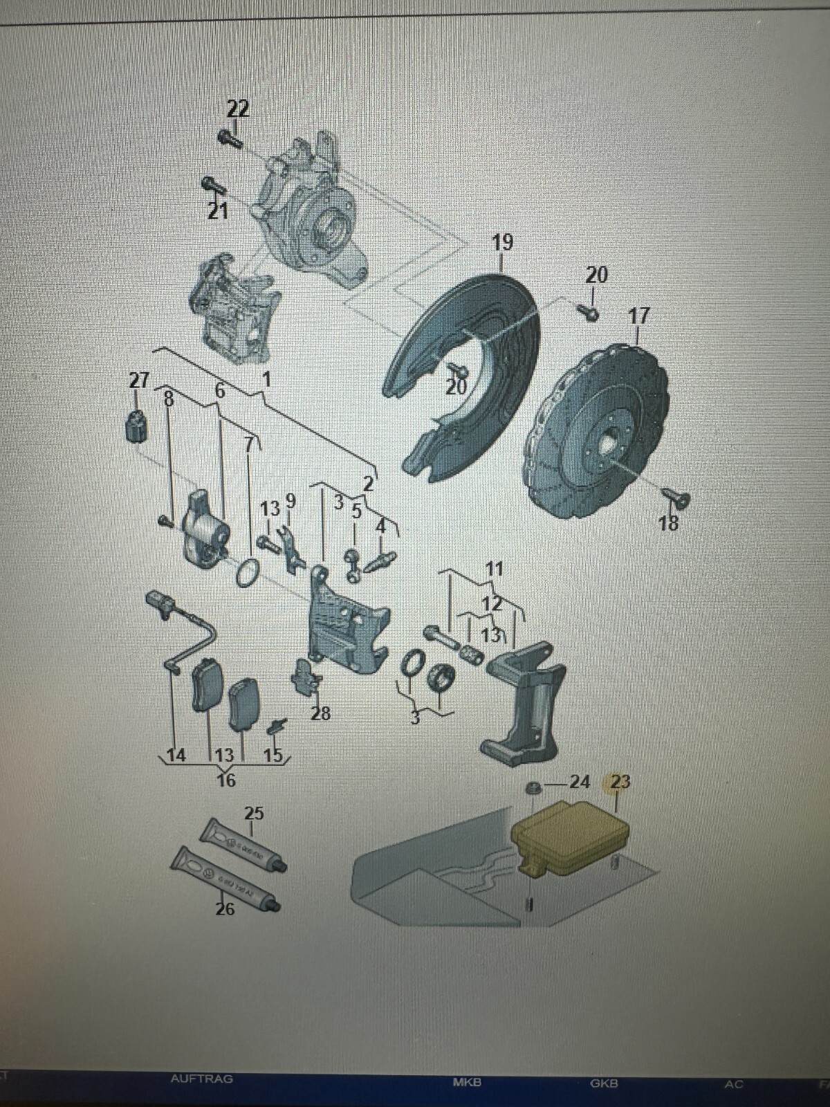 AUDI A6 A7 A8 STEUERGERÄT ELEKTROMECHANISCHE FESTSTELLBREMSE 4H0907801E Fast Neu - Obrázek 3
