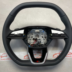 AUDI A6 - Q6 E-TRON S LENKRAD BEHEIZBAR ABGEFLACHT GELOCHT 85E419091AN ORIG. NEU