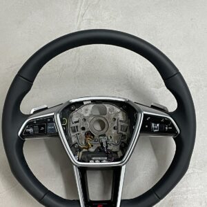 AUDI A6 S6 A7 S7 C8 4K AUDI S SPORT LEDER LENKRAD BEHEIZBAR 4KE419091M ORIG.NEU