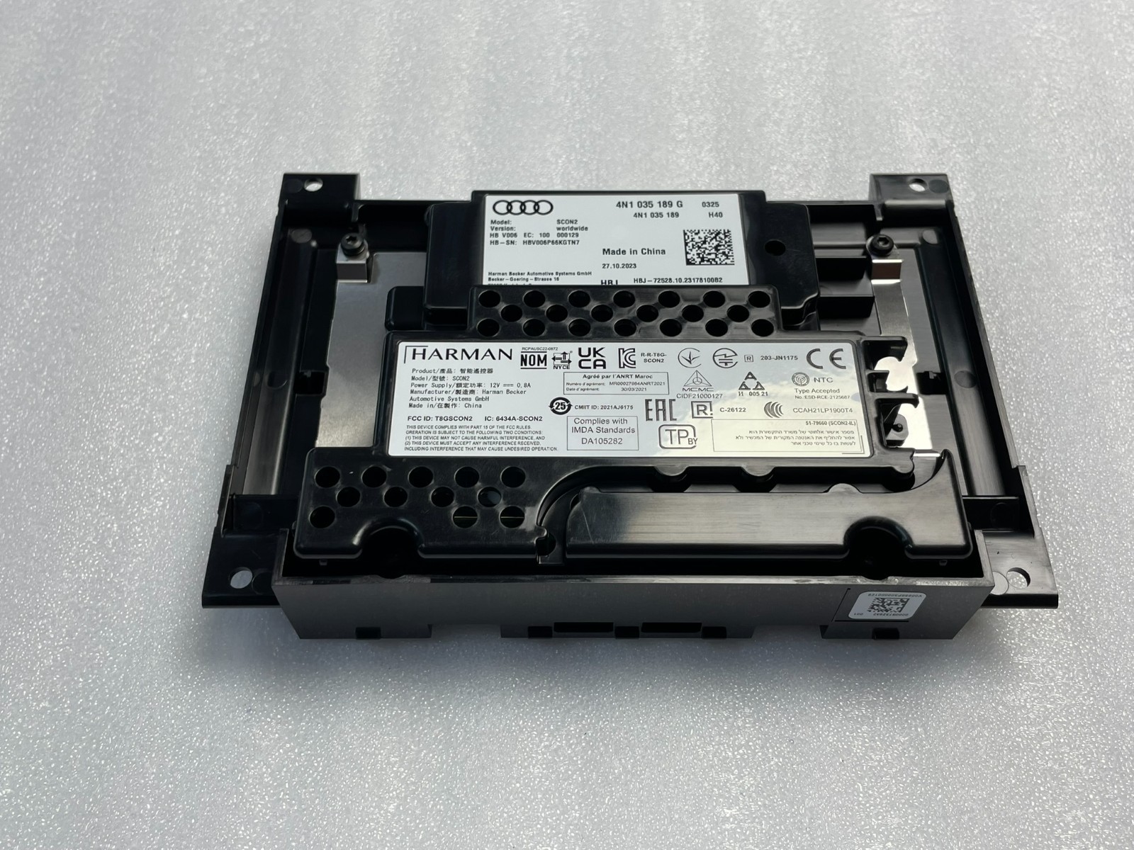 AUDI A8 D5 BEDIENEINHEIT MIT TOUCH SCREEN 4N1035189G ZENTRALE ANZEIGE ORIG. NEU! - Obrázek 8