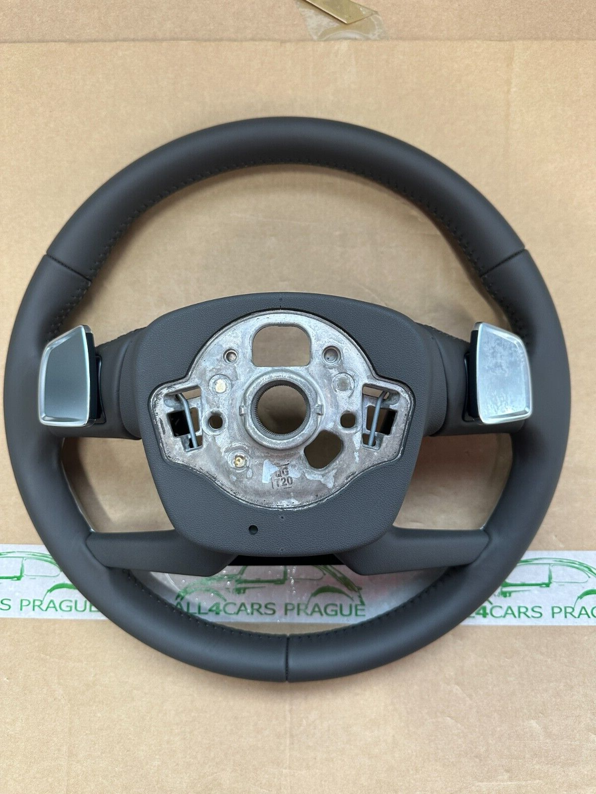 AUDI A8 MULTIFUNKTIONS LENKRAD LEDER TIPTRONIC BRAUN 4N0419091B - FAST NEU OE! - Obrázek 12