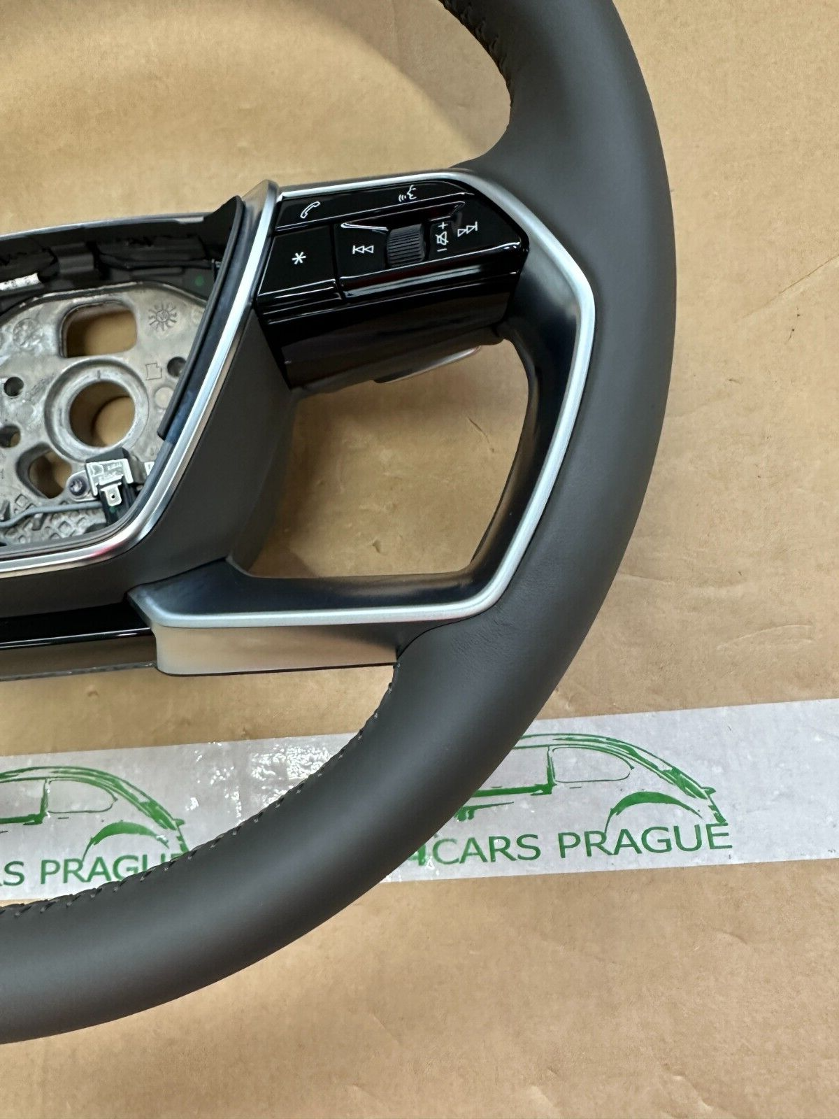 AUDI A8 MULTIFUNKTIONS LENKRAD LEDER TIPTRONIC BRAUN 4N0419091B - FAST NEU OE! - Obrázek 13