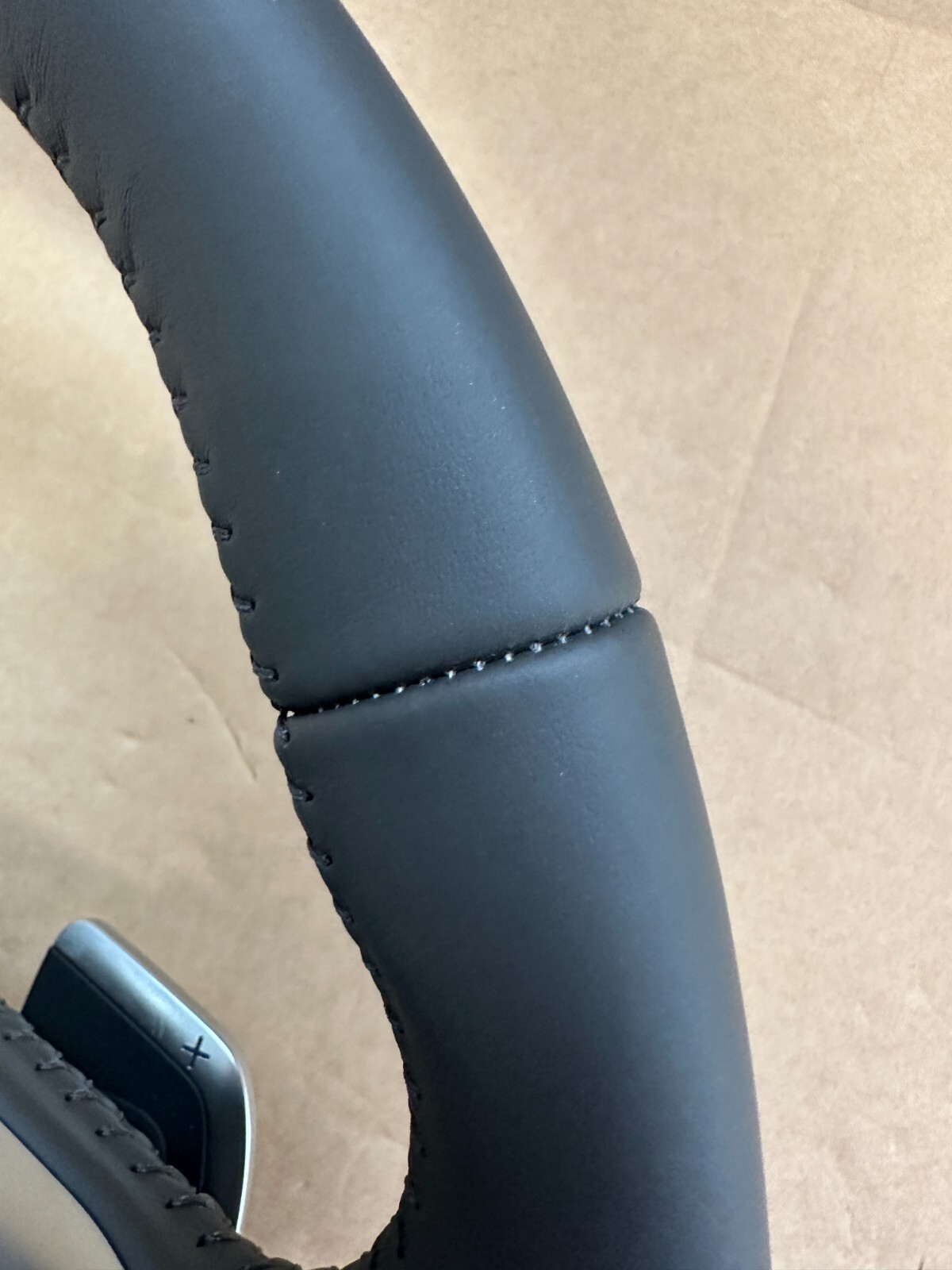 AUDI A8 MULTIFUNKTIONS LENKRAD LEDER TIPTRONIC BRAUN 4N0419091B - FAST NEU OE! - Obrázek 15