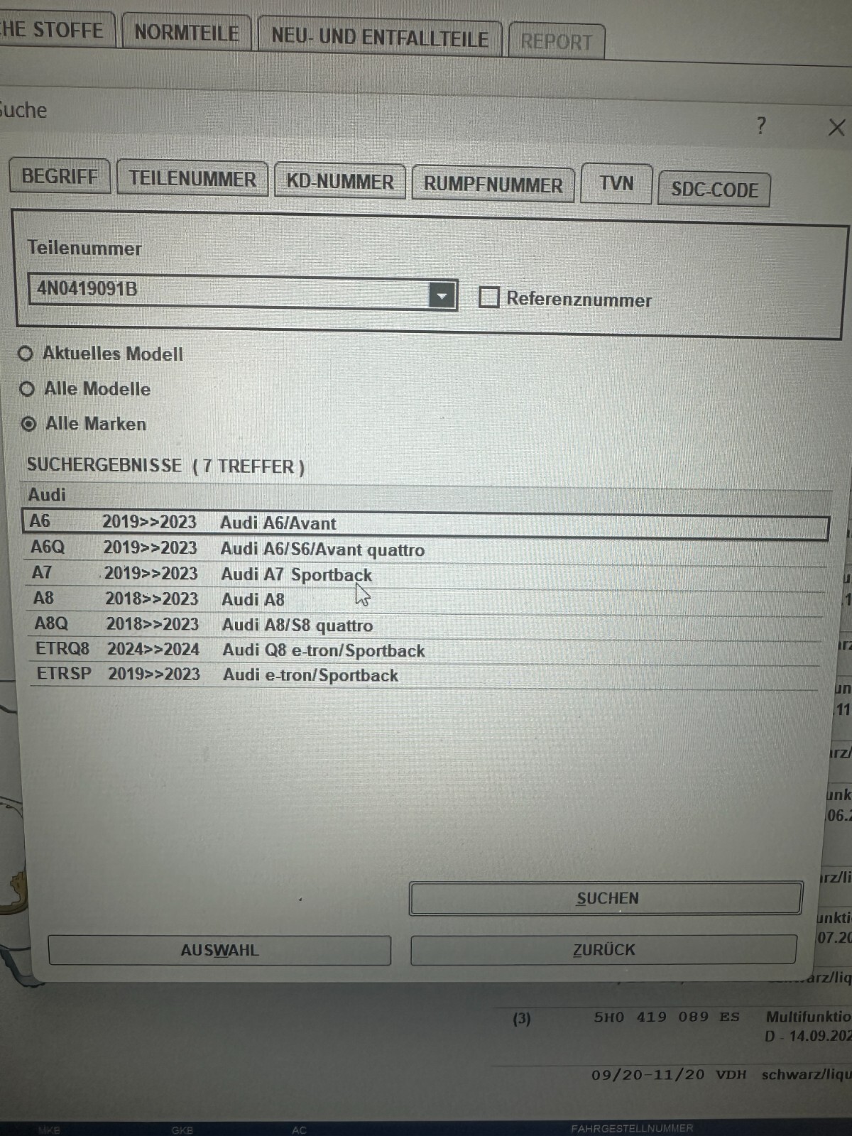 AUDI A8 MULTIFUNKTIONS LENKRAD LEDER TIPTRONIC BRAUN 4N0419091B - FAST NEU OE! - Obrázek 19