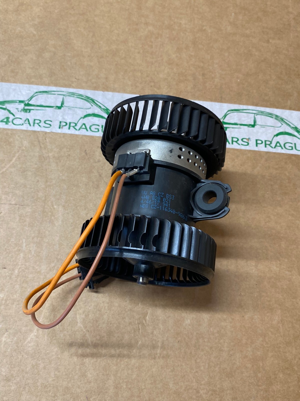 AUDI HEIZUNG LÜFTERMOTOR MOTOR GEBLÄSE KLIMA HINTEN 4H0820021 ORIG.NEU!!!! - Obrázek 6