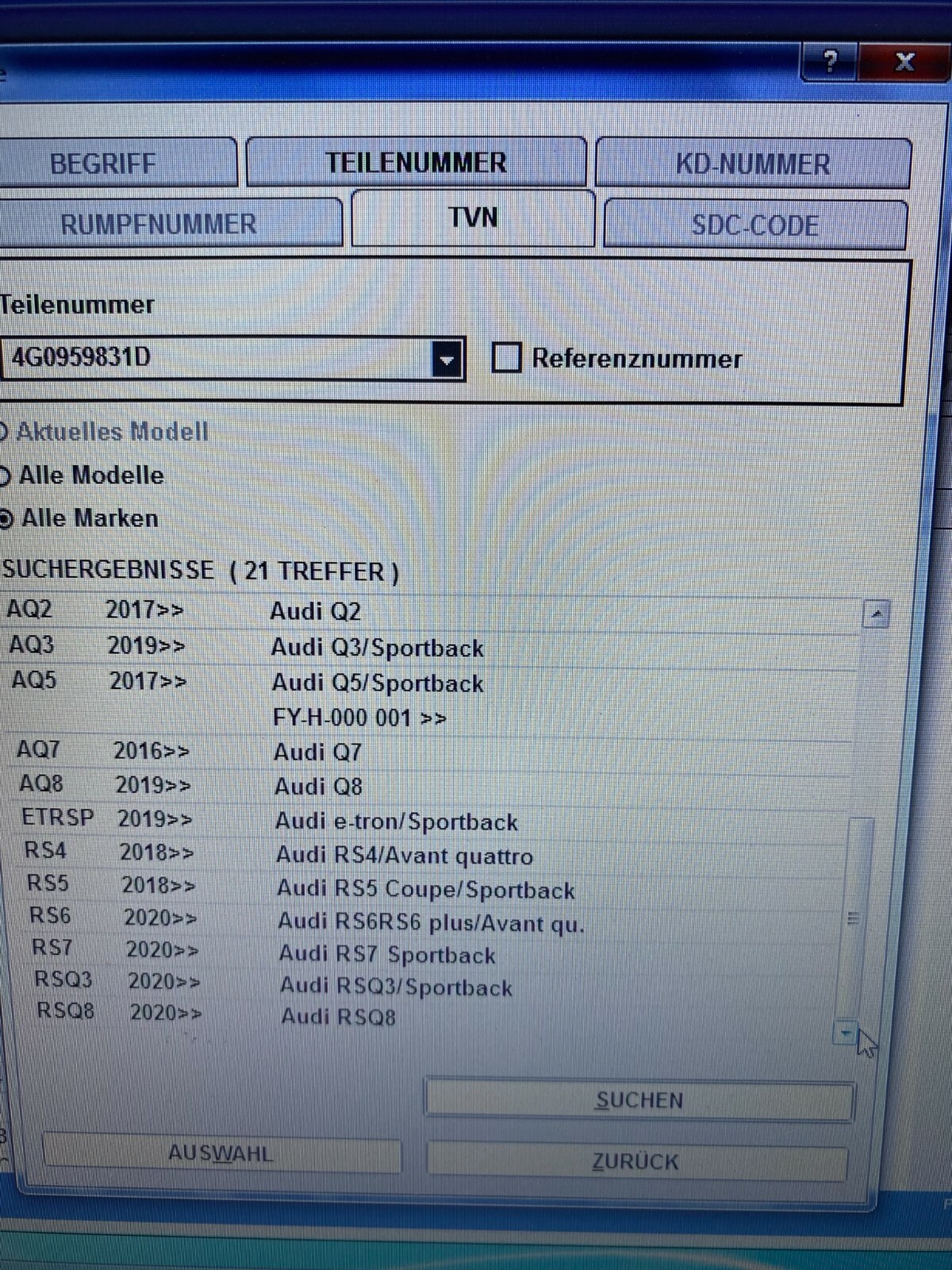 AUDI KOFFERRAUMDECKEL UND TÜREN AUFSCHLIEßEN SCHALTER SCHWARZ 4G0959831D ORIG.NE - Obrázek 8