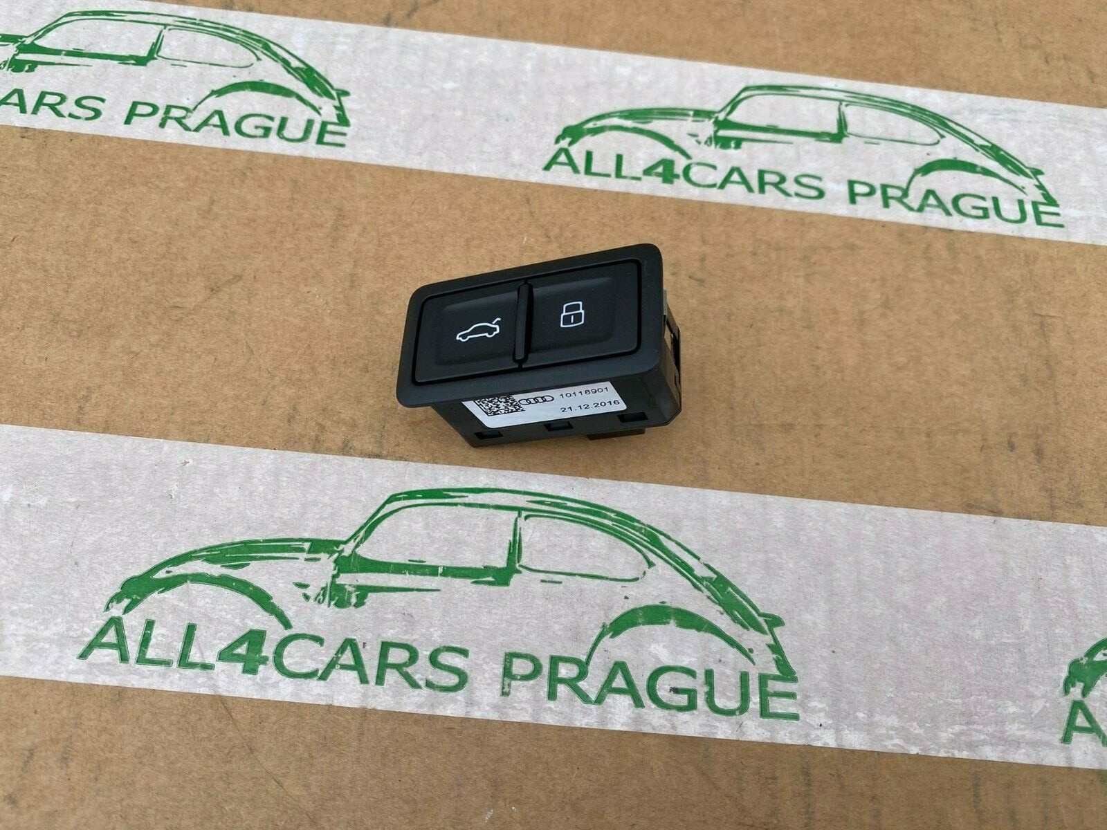 AUDI KOFFERRAUMDECKEL UND TÜREN AUFSCHLIEßEN SCHALTER SCHWARZ 4G0959831D ORIG.NE