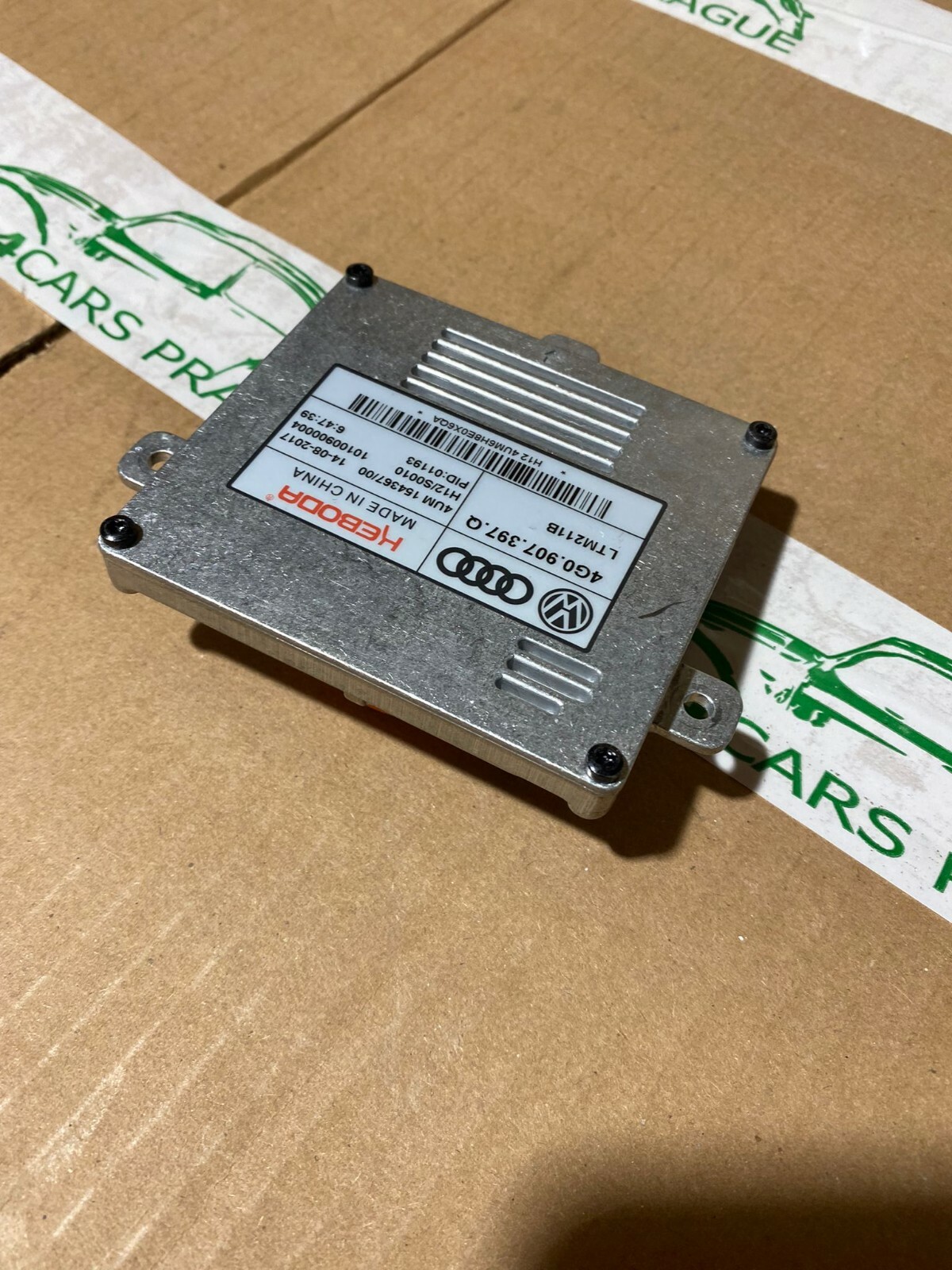 AUDI LED TAGFAHRLICHT SCHEINWERFER LEISTUNGSMODUL 4G0907397Q ORIGINAL NEU - Obrázek 3