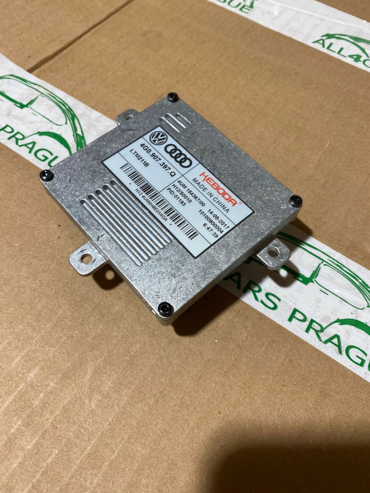 AUDI LED TAGFAHRLICHT SCHEINWERFER LEISTUNGSMODUL 4G0907397Q ORIGINAL NEU - Obrázek 6