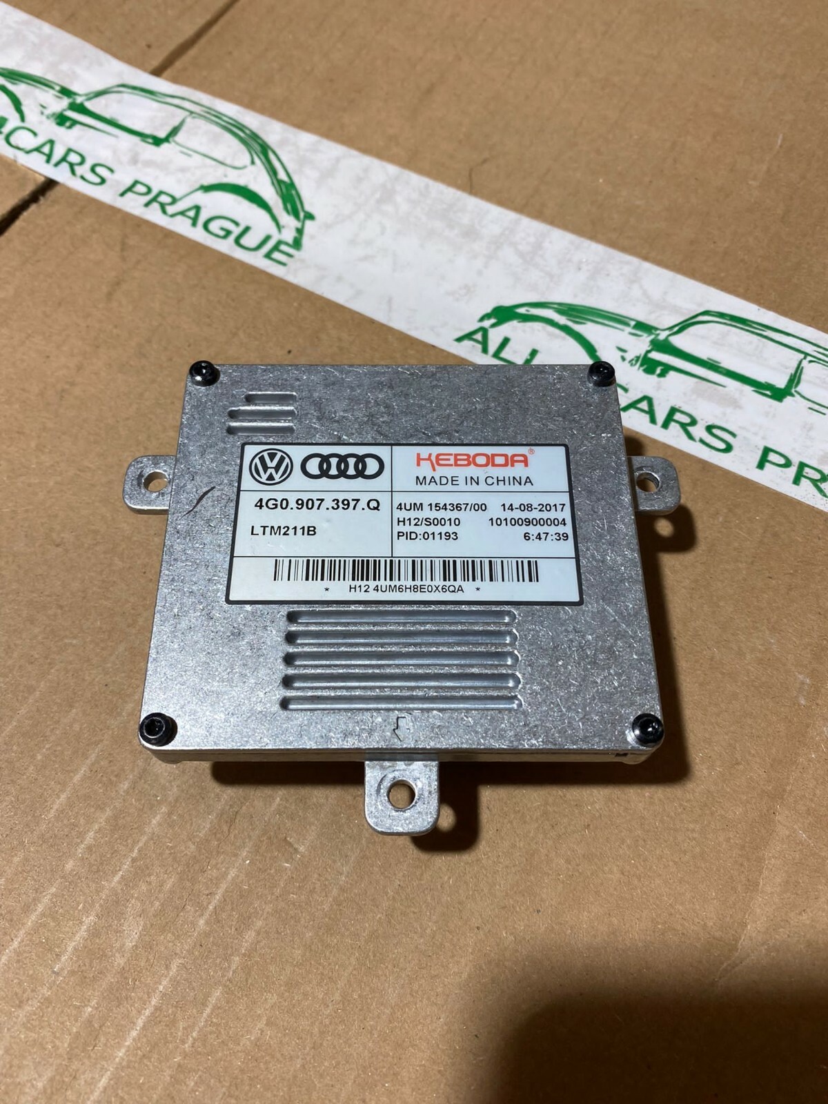 AUDI LED TAGFAHRLICHT SCHEINWERFER LEISTUNGSMODUL 4G0907397Q ORIGINAL NEU