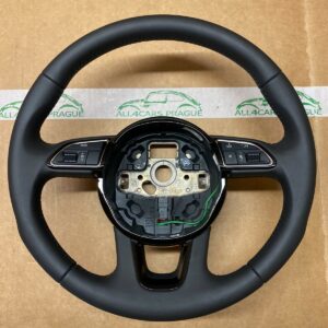 AUDI LEDER SCHWARZ LENKRAD MULTIFUNKTION FÜR AUDI A3,A4,A5,Q5 8U0124B ORIG.