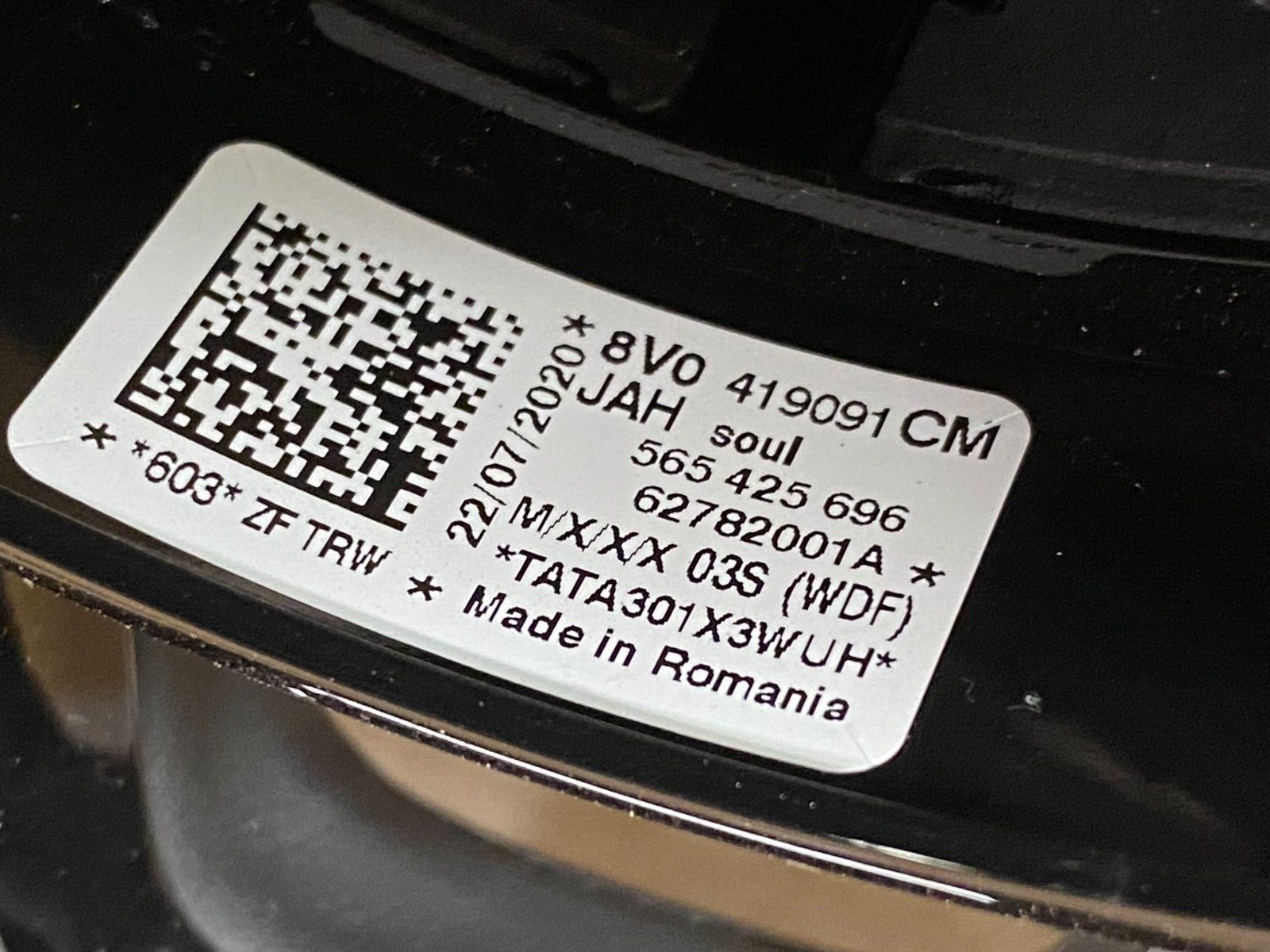 AUDI LENKRAD A3 S3 Q2 LEDER SPORT MULTIFUNKTION LENKRAD PERFORIERT 8V0419091CM - Obrázek 11