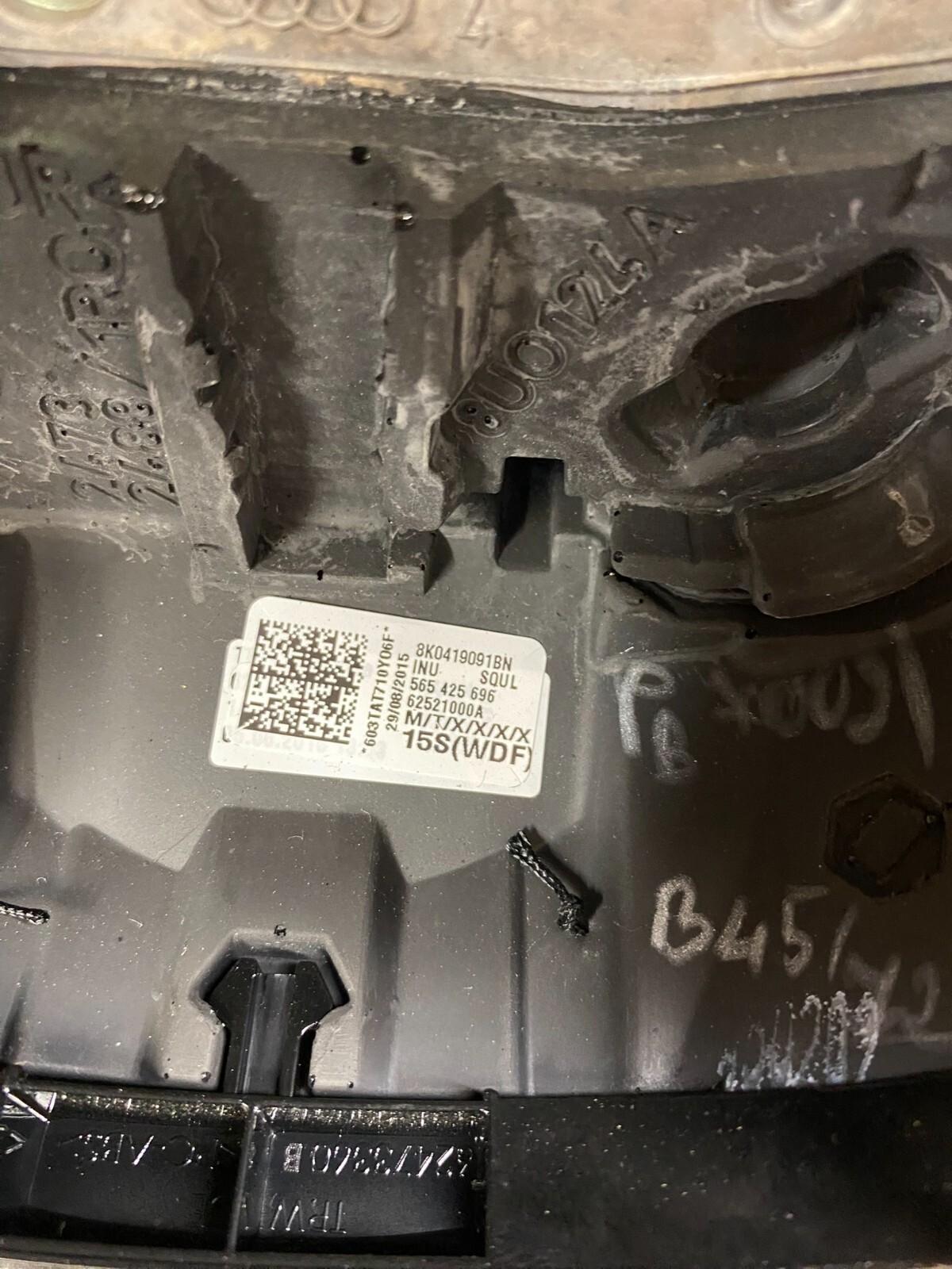 AUDI LENKRAD A4 S4 A5 S5 SPORT LEDERLENKRAD MIT SCHALTWIPEN 8K0419091BN FAST NEU - Obrázek 16