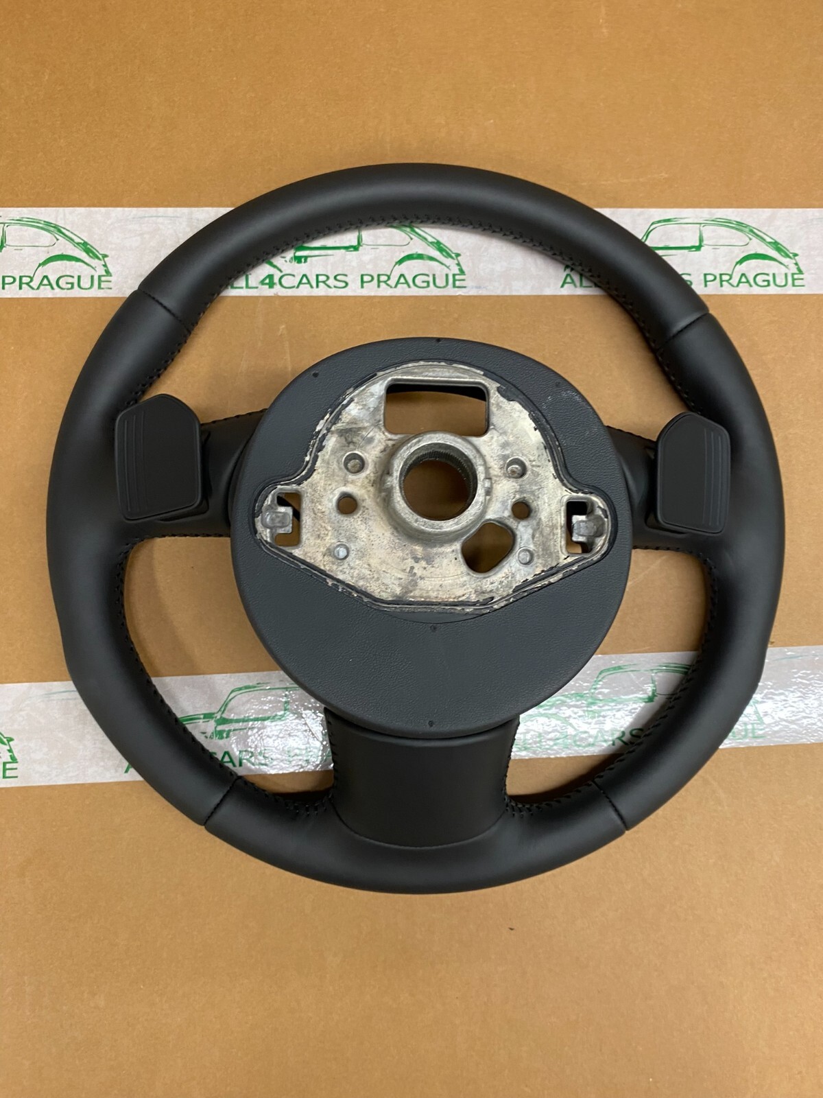 AUDI LENKRAD A4 S4 A5 S5 SPORT LEDERLENKRAD MIT SCHALTWIPEN 8K0419091BN FAST NEU - Obrázek 18