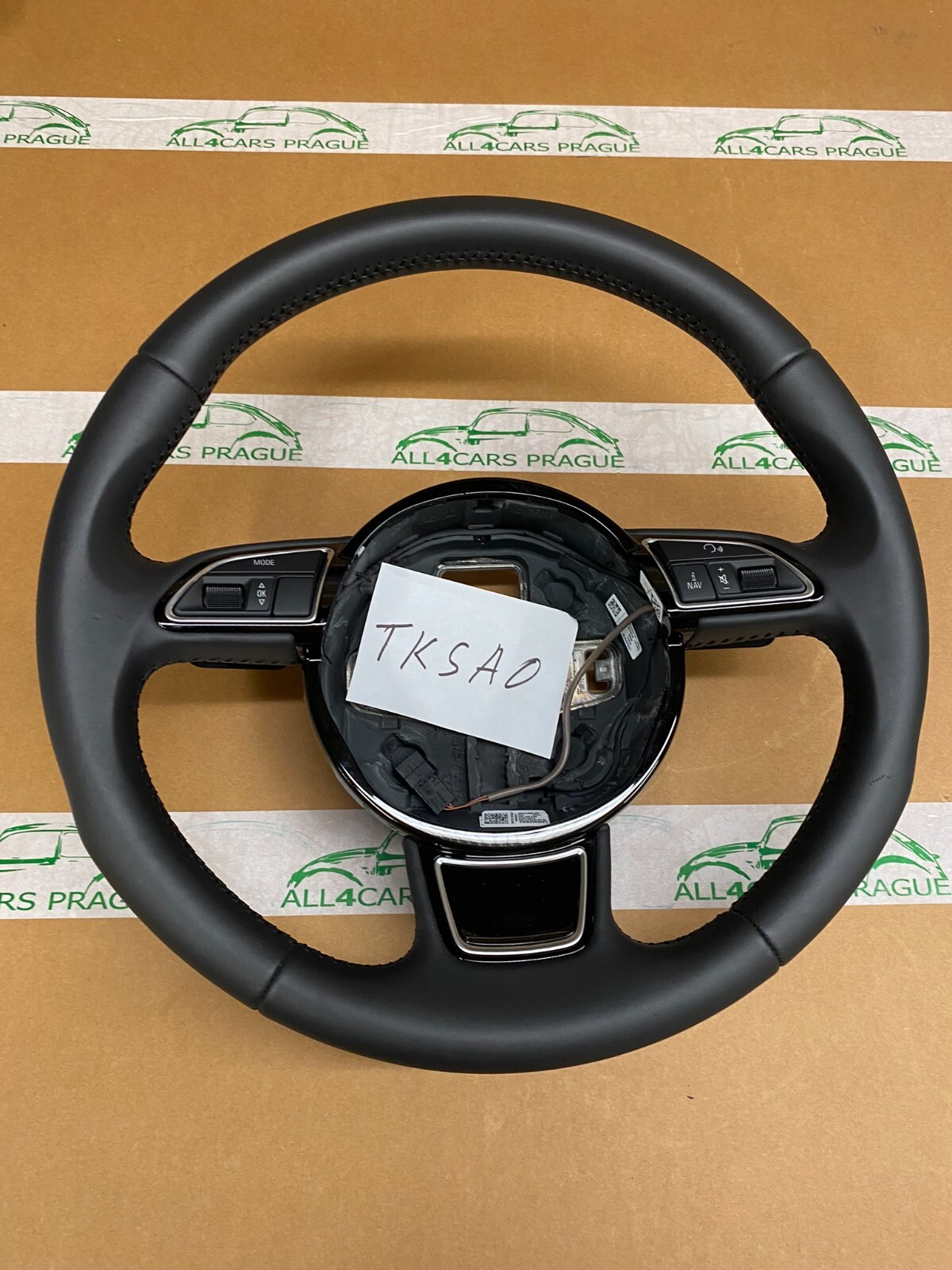 AUDI LENKRAD A4 S4 A5 S5 SPORT LEDERLENKRAD MIT SCHALTWIPEN 8K0419091BN FAST NEU - Obrázek 21