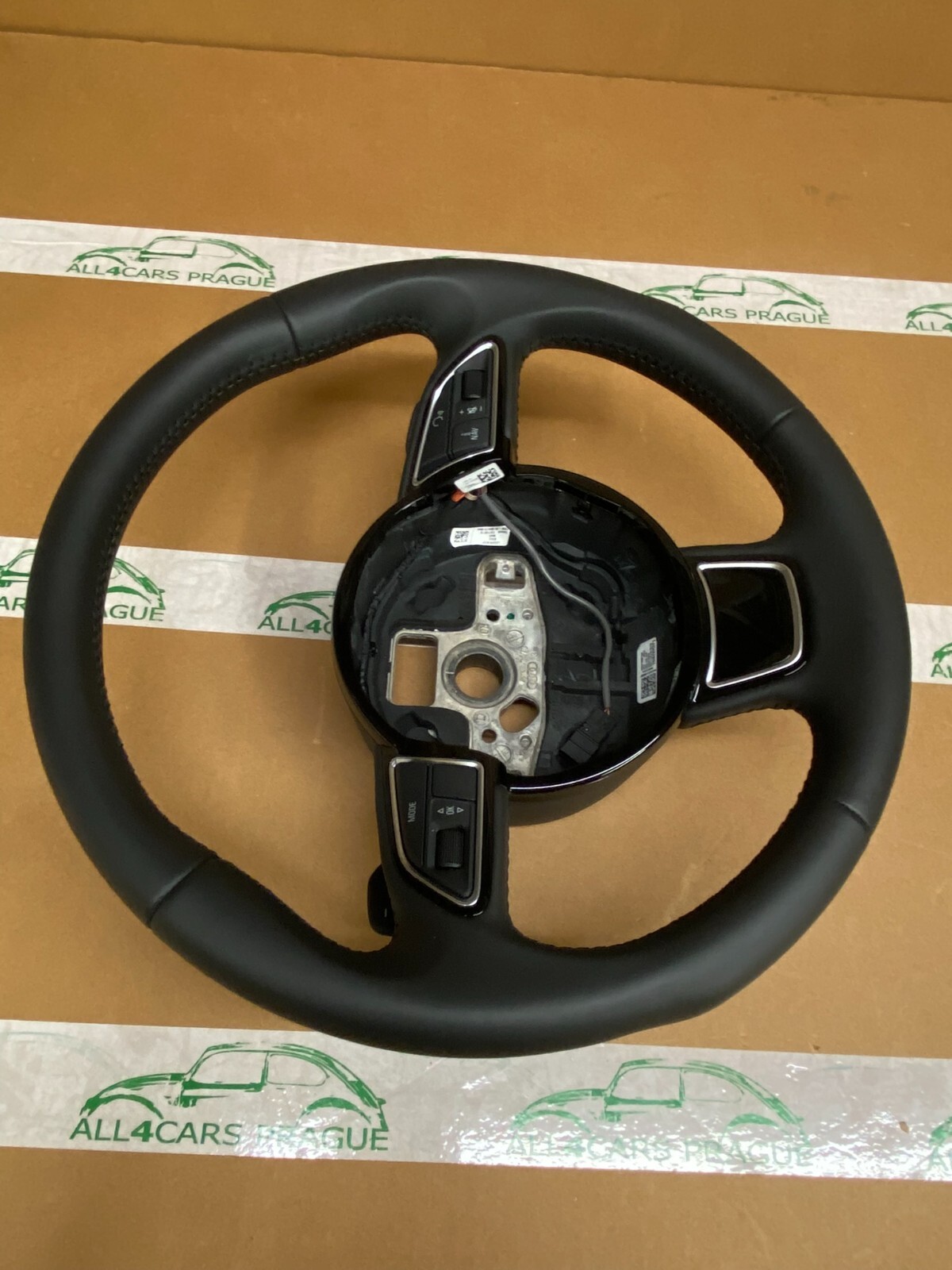 AUDI LENKRAD A4 S4 A5 S5 SPORT LEDERLENKRAD SCHALTWIPPEN 8K0 419 091 BN FAST NEU - Obrázek 12