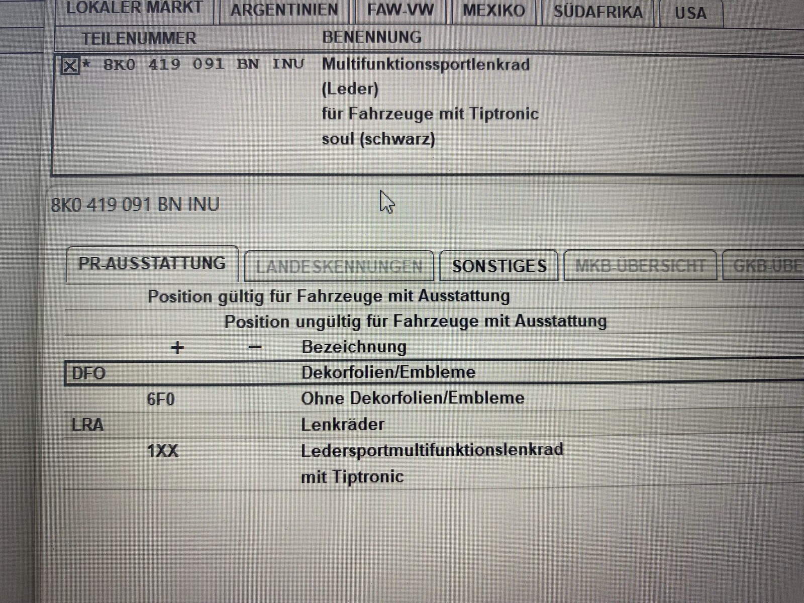 AUDI LENKRAD A4 S4 A5 S5 SPORT LEDERLENKRAD SCHALTWIPPEN 8K0 419 091 BN FAST NEU - Obrázek 24