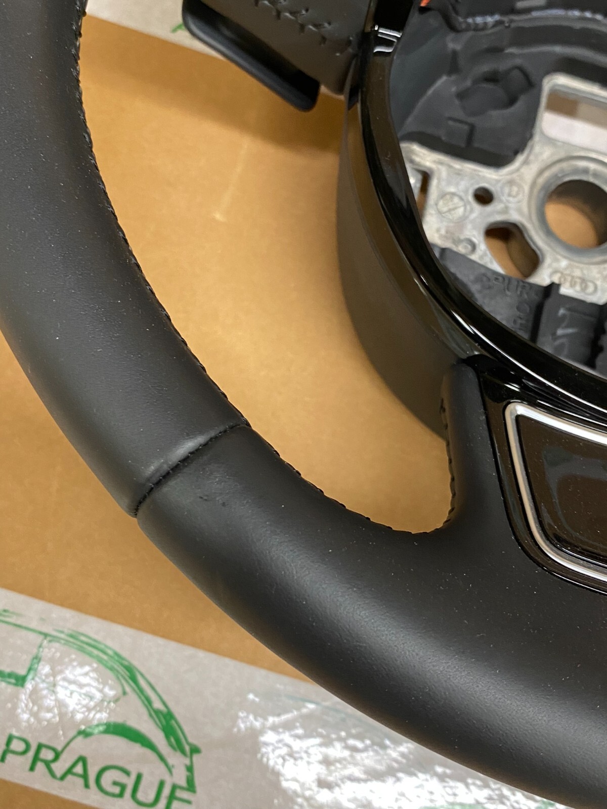 AUDI LENKRAD A4 S4 A5 S5 SPORT LEDERLENKRAD SCHALTWIPPEN 8K0 419 091 BN FAST NEU - Obrázek 7