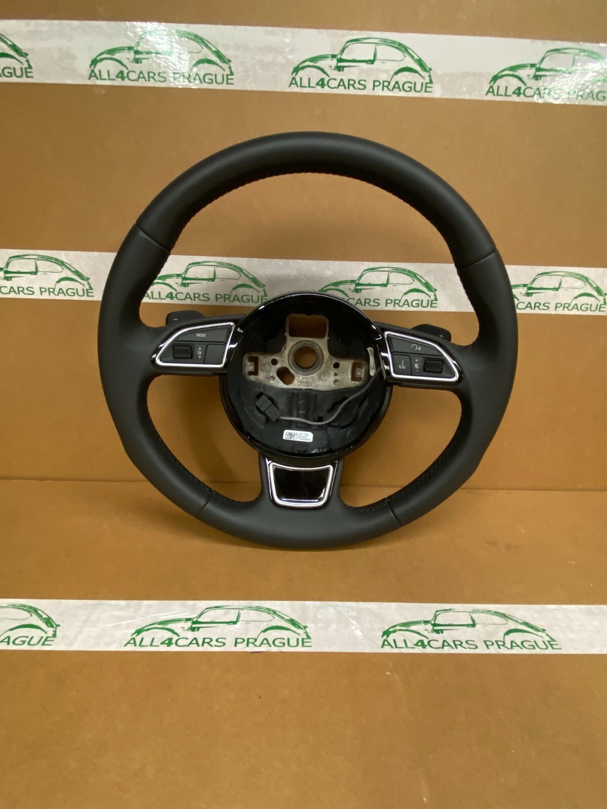 AUDI LENKRAD A4 S4 A5 S5 SPORT LEDERLENKRAD SCHALTWIPPEN 8K0 419 091 BN FAST NEU