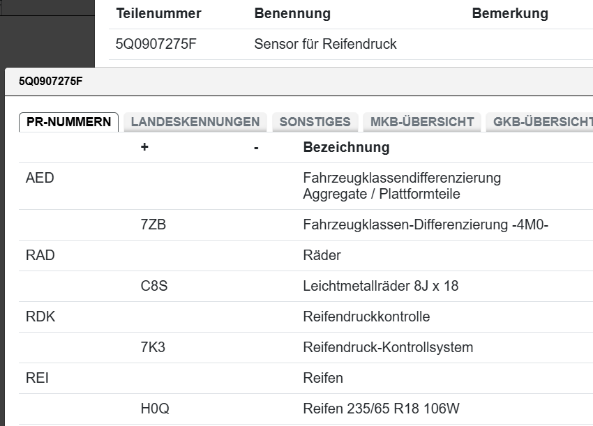 AUDI PORSCHE BENTLEY REIFENDRUCK SENSOR TPMS/RDKS 5Q0907275F ORIG. ! NEU VW !! - Obrázek 5