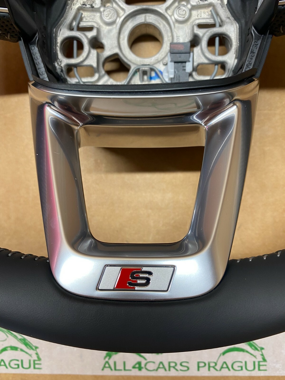 AUDI Q3 MULTIFUNKTIONSLENKRAD LEDER SCHWARZ/FELSGRAU 83A419091H ORIGINAL NEU!! - Obrázek 5