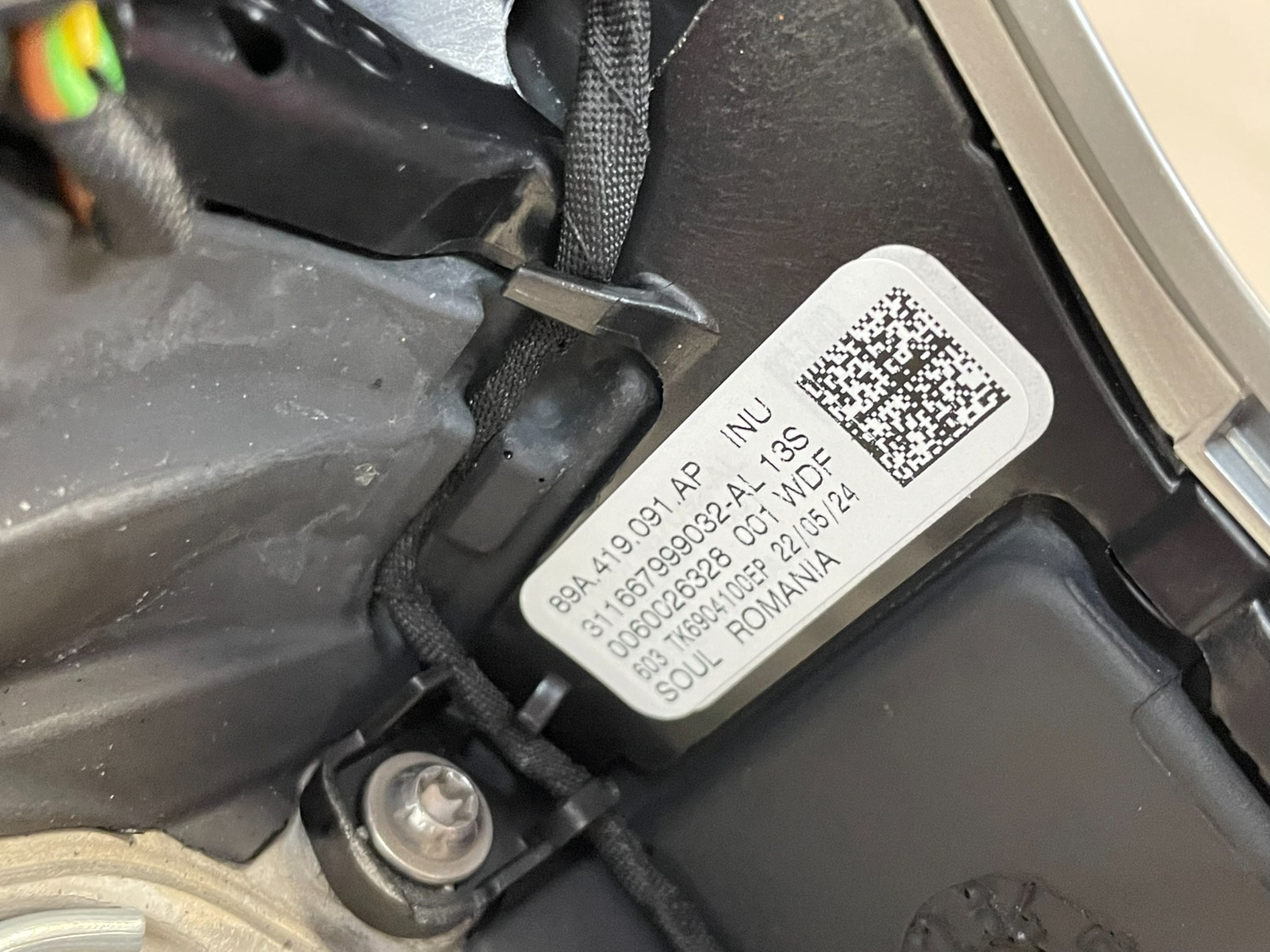 AUDI Q4 E-TRON LENKRAD BEHEIZT SPORT ABGEFLACHT 89A419091AP MIT ASSISTENTEN NEU - Obrázek 3