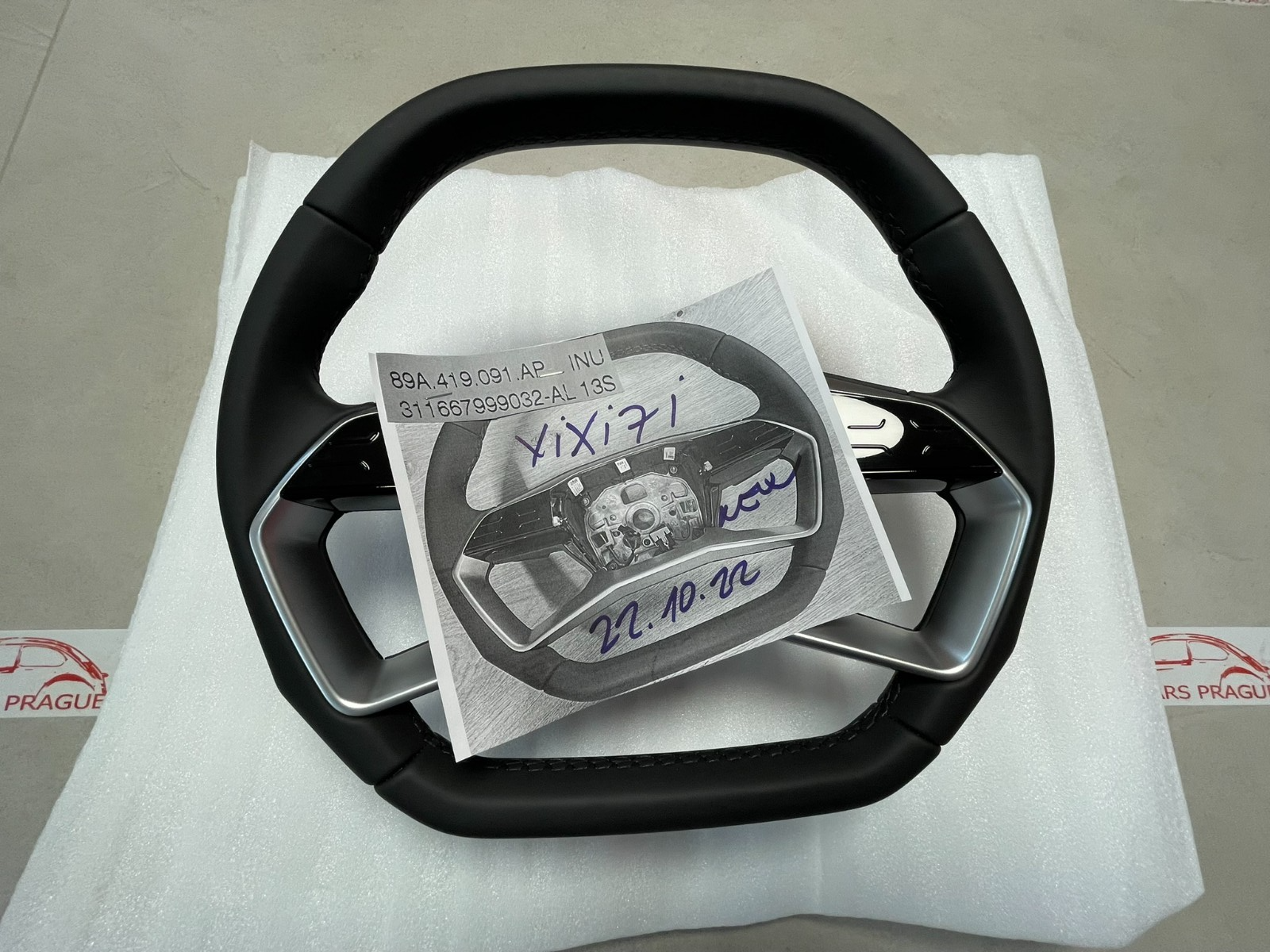 AUDI Q4 E-TRON LENKRAD BEHEIZT SPORT ABGEFLACHT 89A419091AP MIT ASSISTENTEN NEU - Obrázek 24