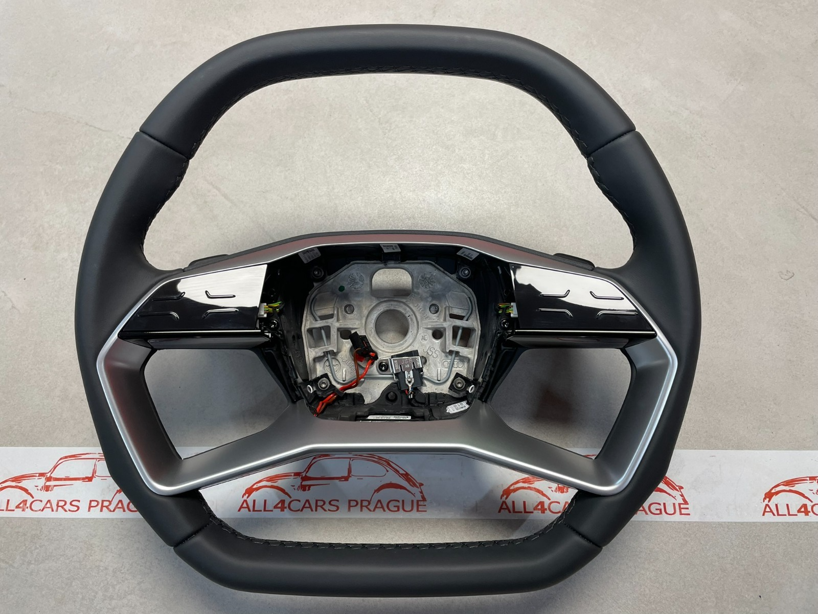 AUDI Q4 E-TRON LENKRAD BEHEIZT SPORT ABGEFLACHT 89A419091AP MIT ASSISTENTEN NEU - Obrázek 8