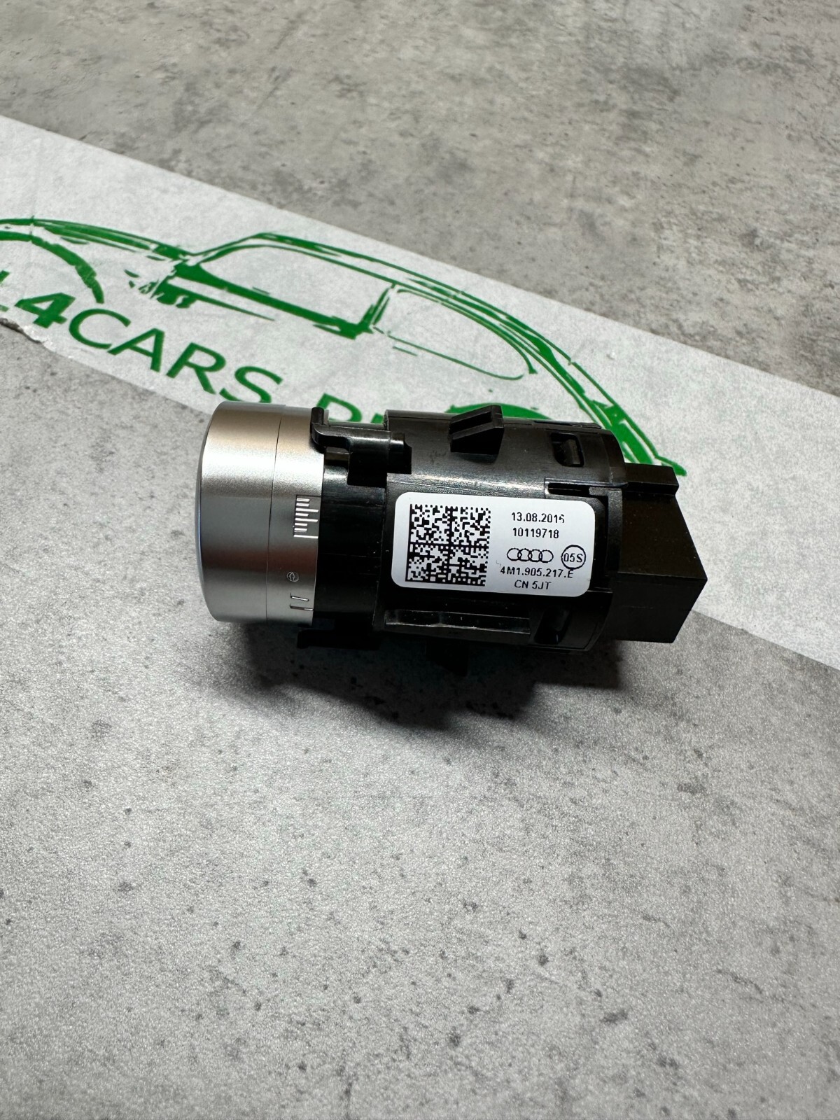 AUDI Q7 4M STARTSCHALTER START STOP SCHALTER 4M1905217E ORIGINAL NEU!! - Obrázek 7