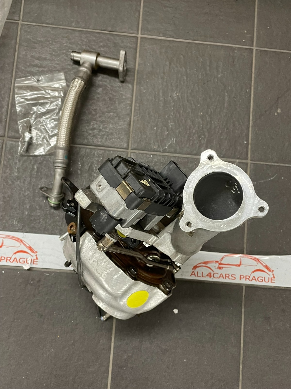 AUDI Q7 6.0L V12 TURBOLADER GARRETT 05A145721A FAST NEU DEMONT VON TEST CAR - Obrázek 17