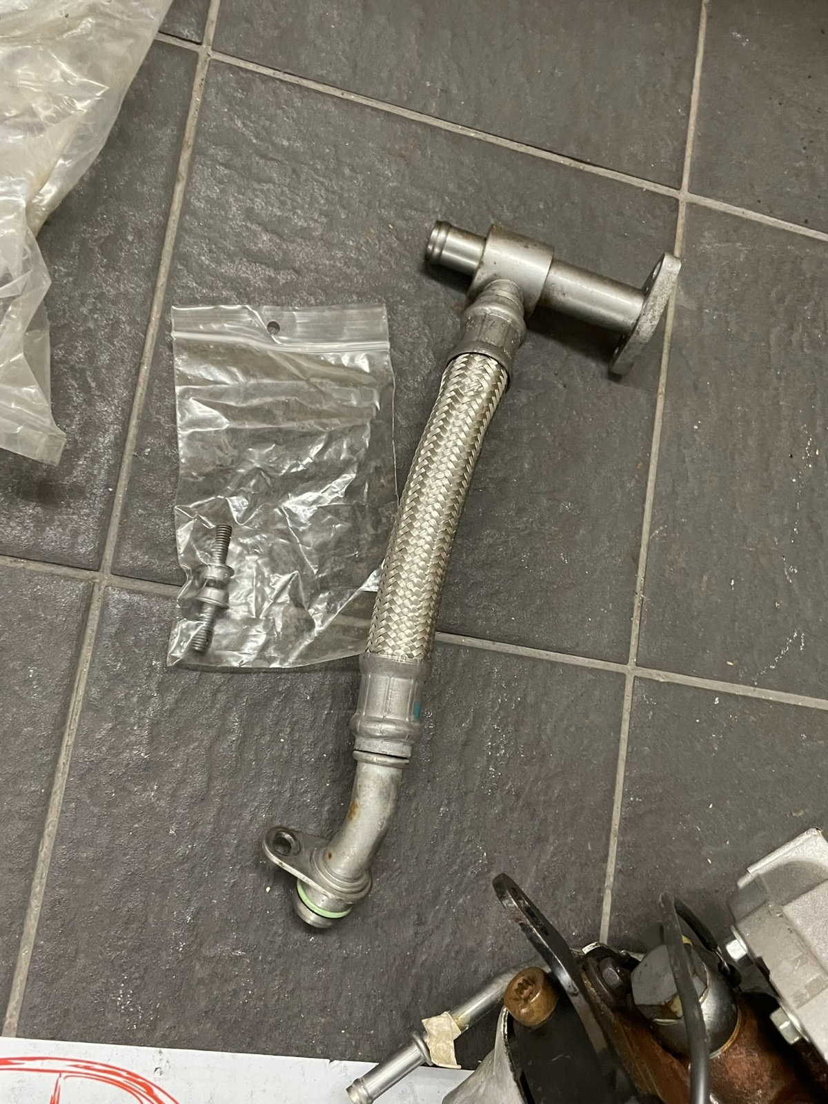 AUDI Q7 6.0L V12 TURBOLADER GARRETT 05A145721A FAST NEU DEMONT VON TEST CAR - Obrázek 19