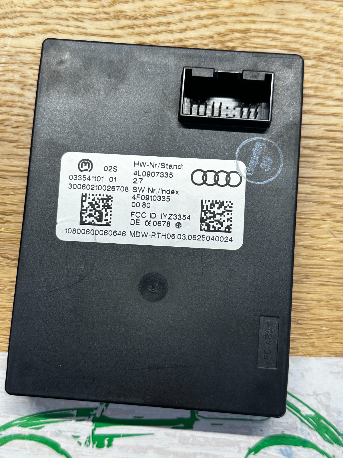 AUDI Q7 KEYLESS STEUERGERÄT ANTENNENLESEEINHEIT 4L0907335 Fast Neu d v Test Car - Obrázek 7