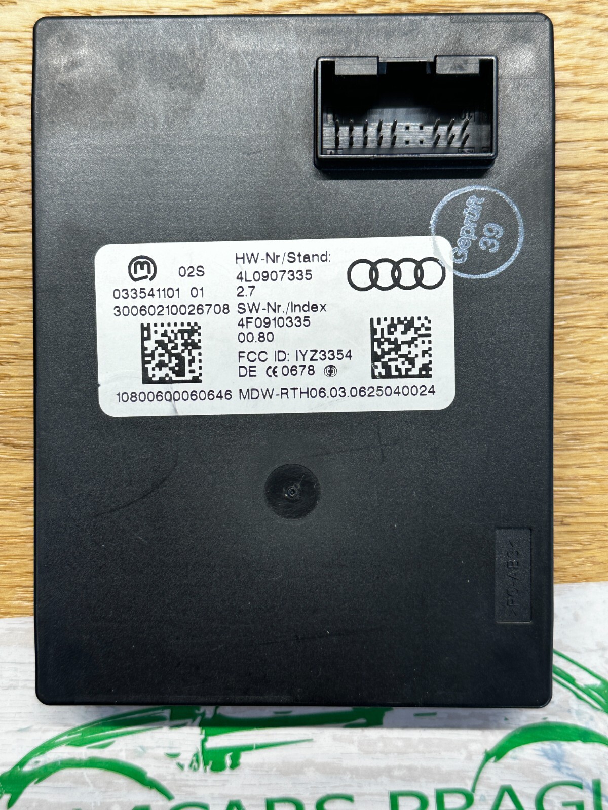 AUDI Q7 KEYLESS STEUERGERÄT ANTENNENLESEEINHEIT 4L0907335 Fast Neu d v Test Car - Obrázek 8